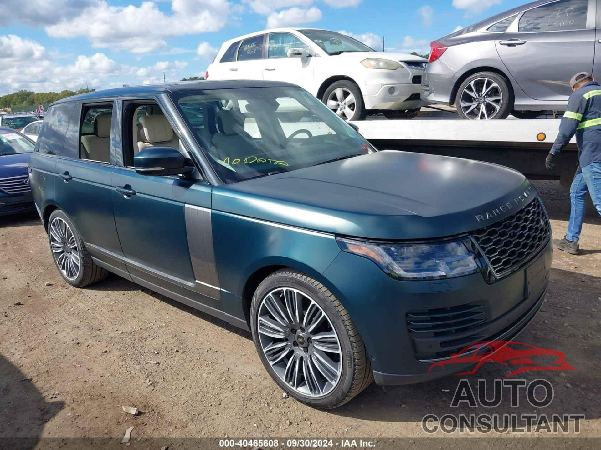 LAND ROVER RANGE ROVER 2020 - SALGS2SE5LA587557