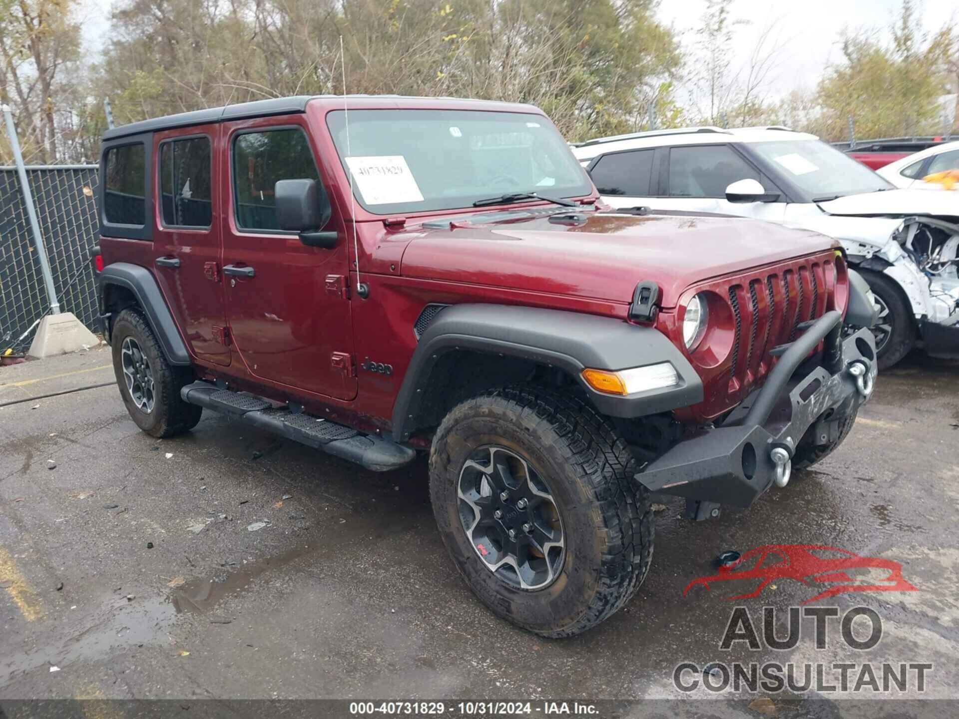 JEEP WRANGLER UNLIMITED 2021 - 1C4HJXDN8MW705839