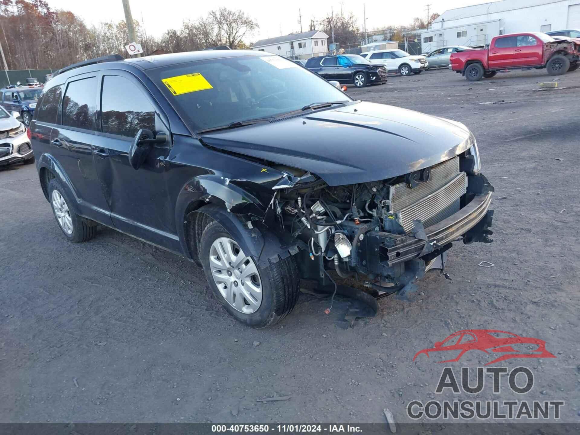 DODGE JOURNEY 2019 - 3C4PDCBG3KT872791