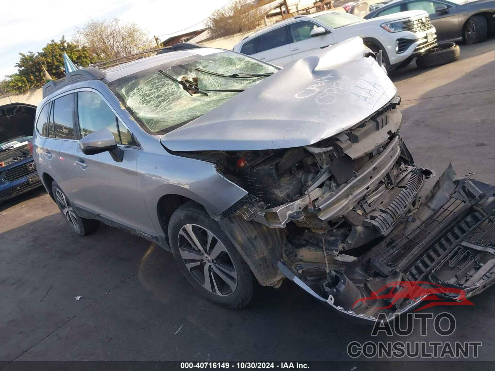 SUBARU OUTBACK 2019 - 4S4BSENC5K3293149