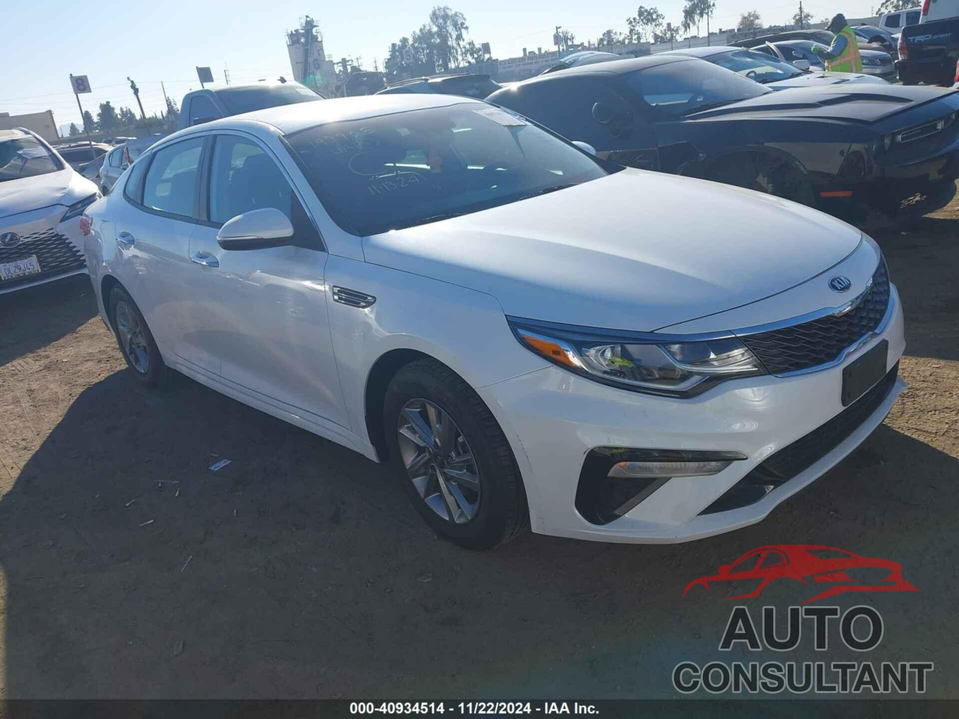 KIA OPTIMA 2019 - 5XXGT4L30KG275002