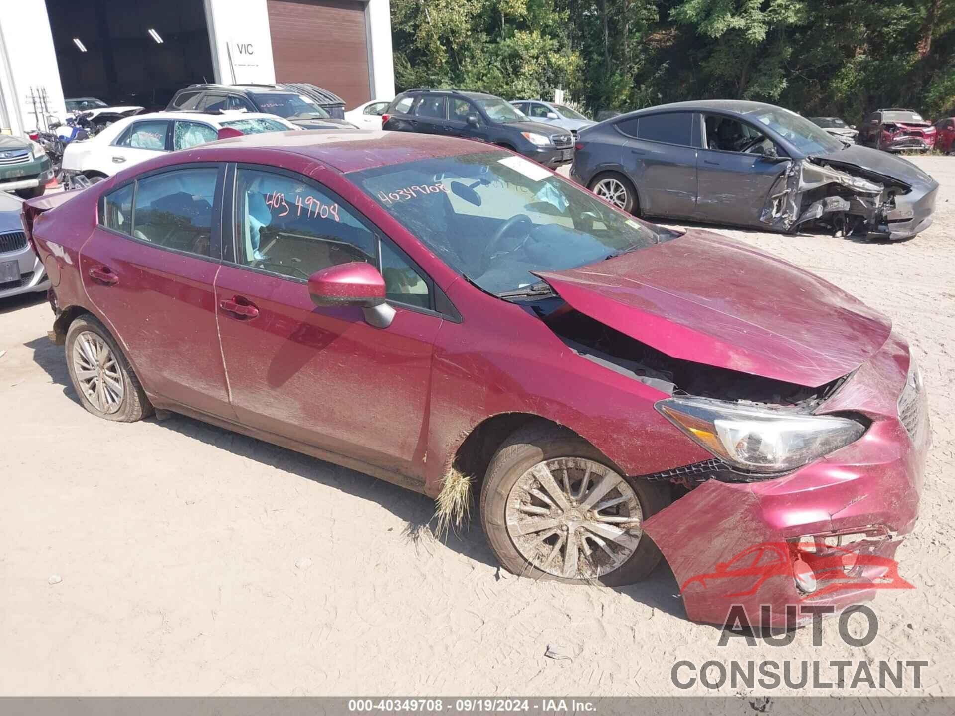 SUBARU IMPREZA 2018 - 4S3GKAD6XJ3613885