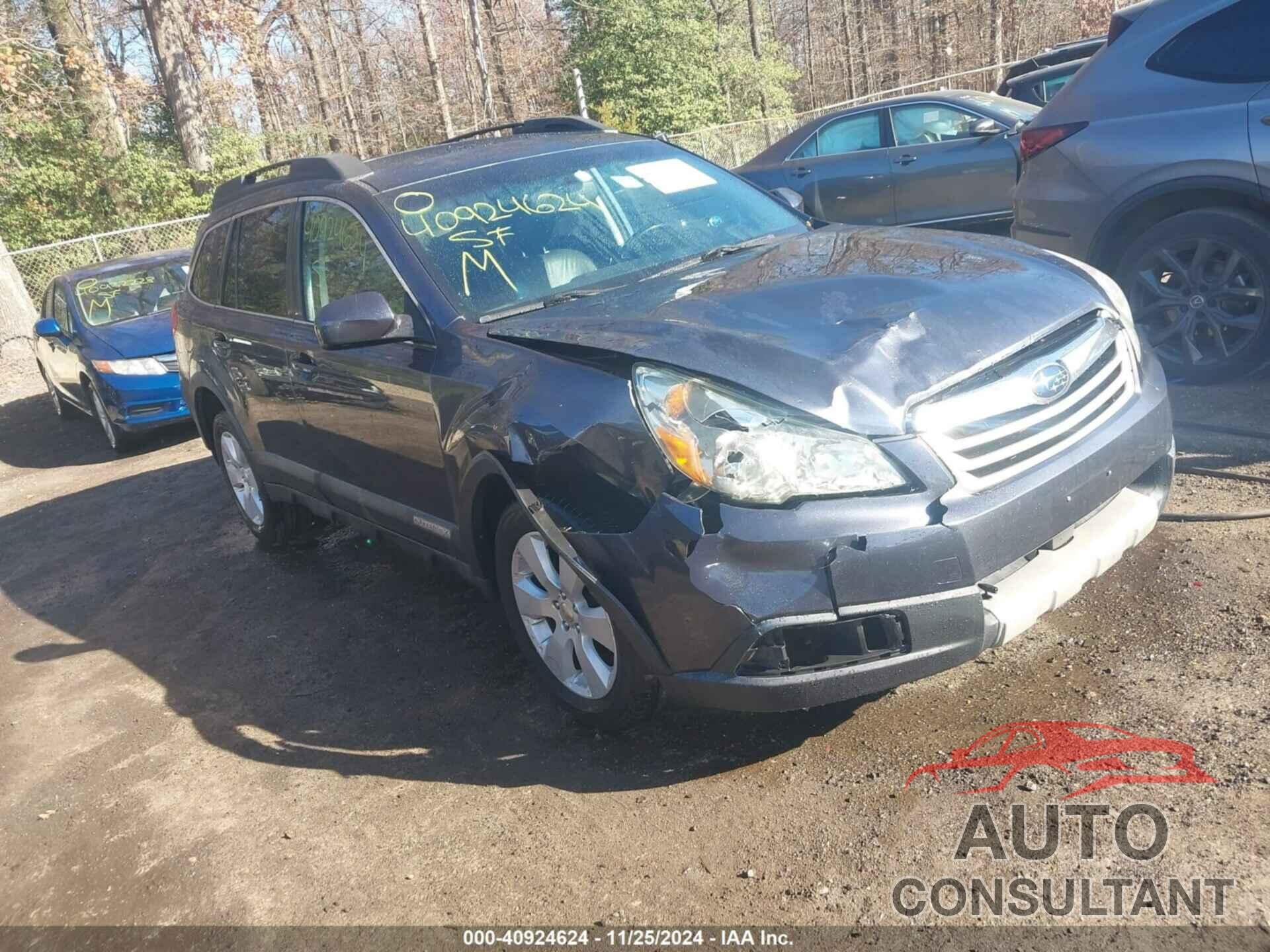 SUBARU OUTBACK 2010 - 4S4BRBKC4A3342354