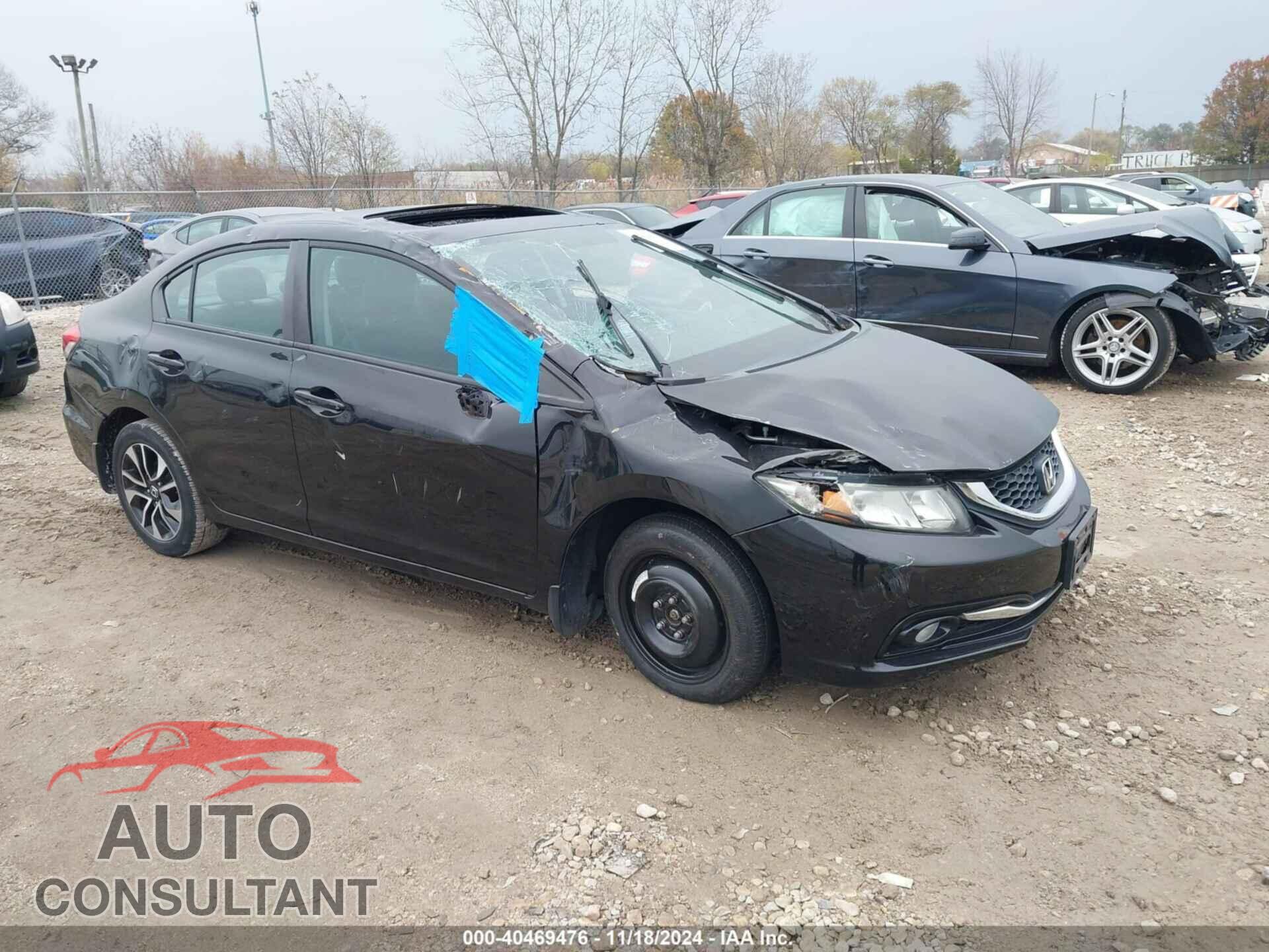 HONDA CIVIC 2013 - 19XFB2F97DE036593