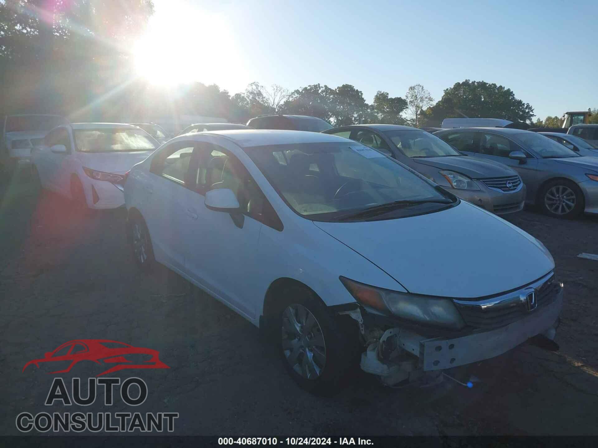 HONDA CIVIC SDN 2012 - 19XFB2F54CE084189