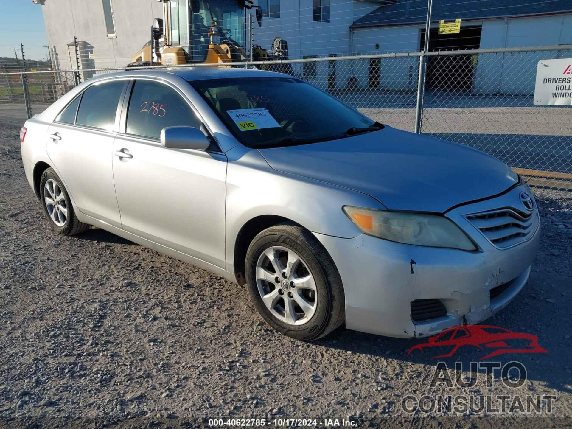 TOYOTA CAMRY 2010 - JTNBK3EK3A3046562