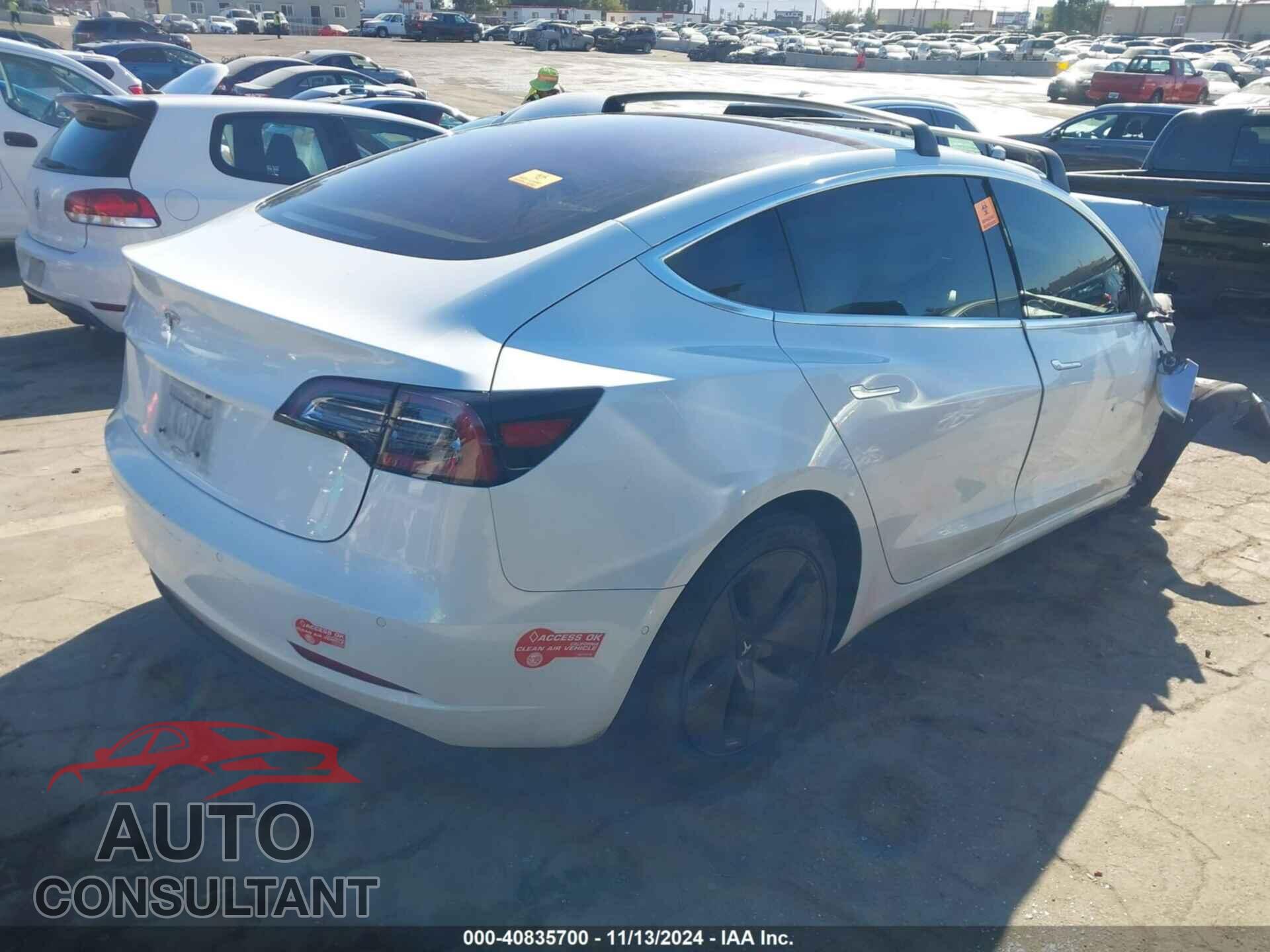 TESLA MODEL 3 2018 - 5YJ3E1EA7JF019783