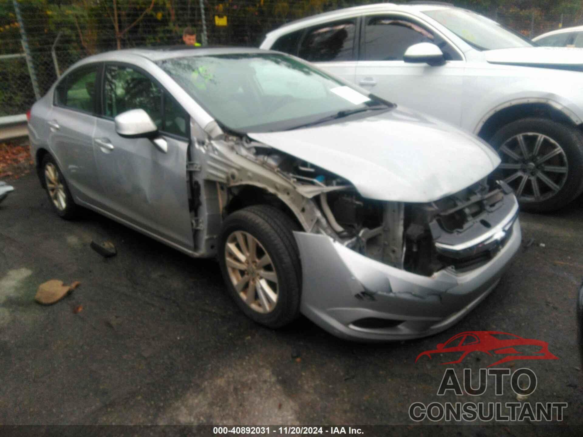 HONDA CIVIC 2012 - 19XFB2F96CE056557