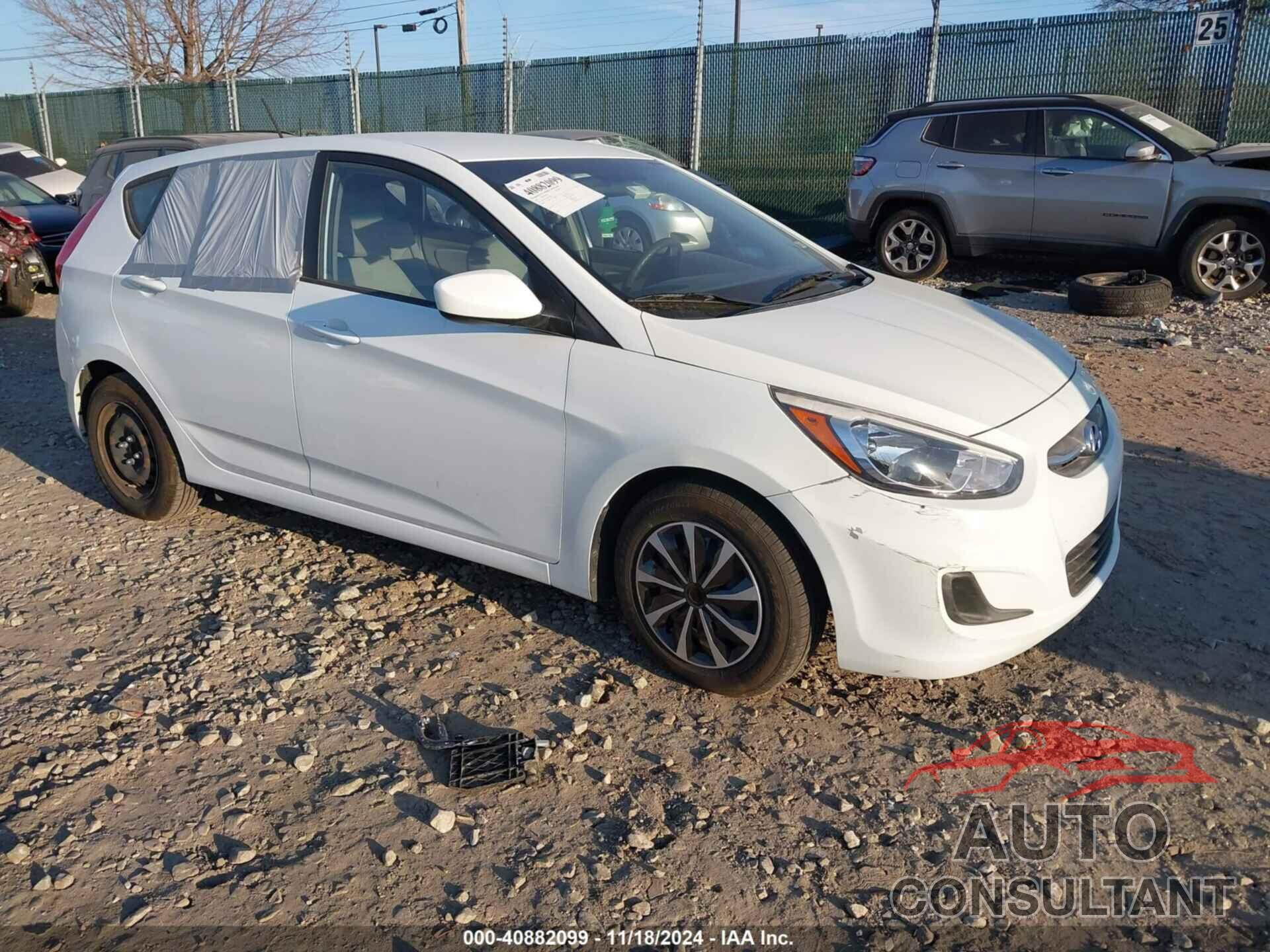 HYUNDAI ACCENT 2016 - KMHCT5AE6GU276810