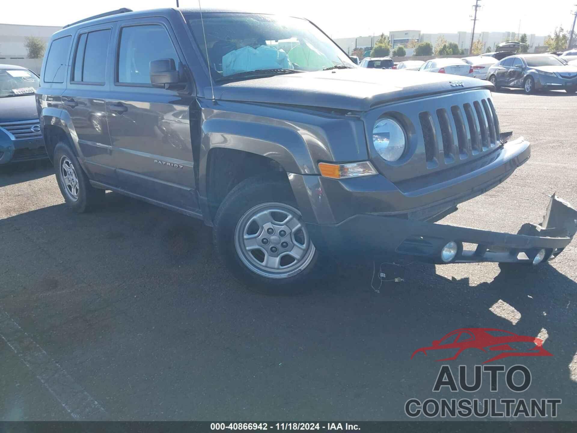 JEEP PATRIOT 2015 - 1C4NJPBA7FD372048