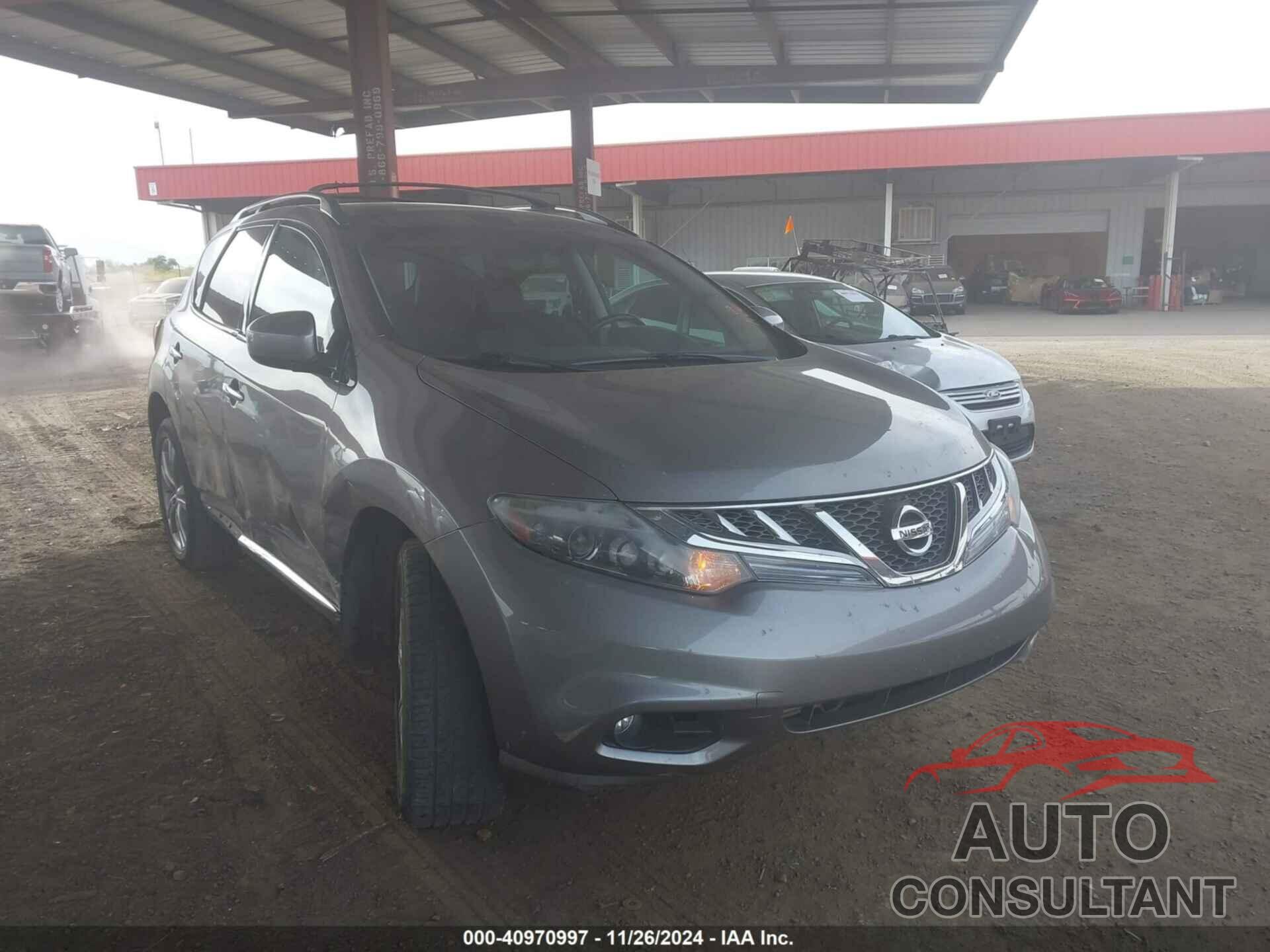 NISSAN MURANO 2011 - JN8AZ1MW3BW163759