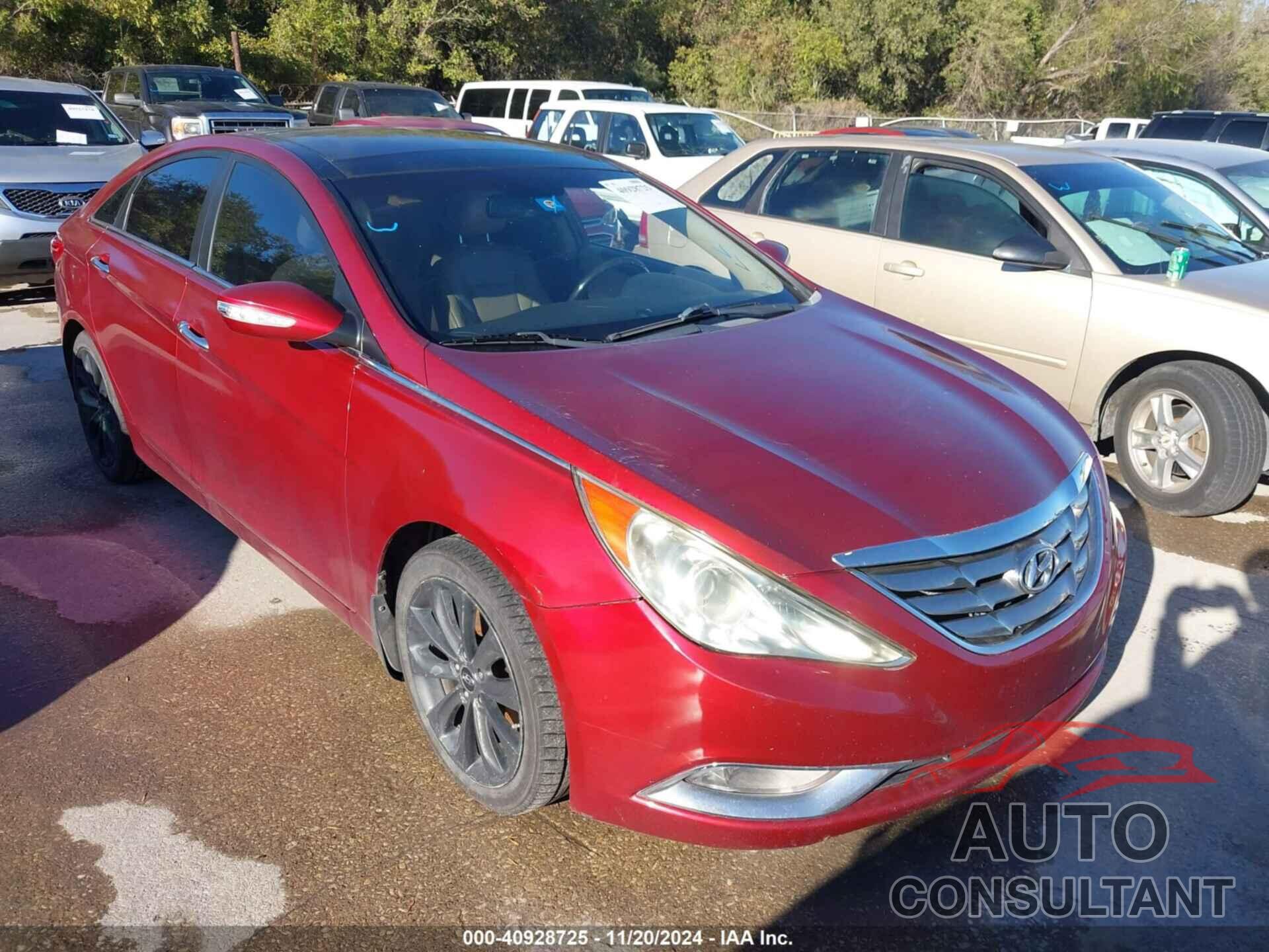 HYUNDAI SONATA 2012 - 5NPEC4AB5CH358951