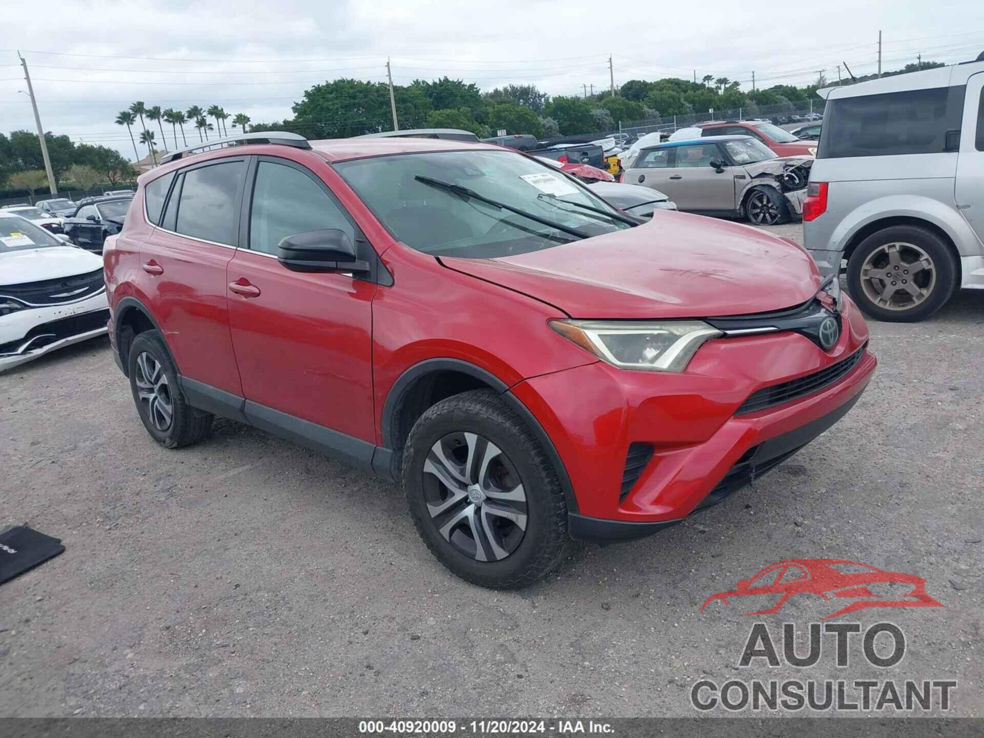 TOYOTA RAV4 2017 - 2T3ZFREV8HW330796