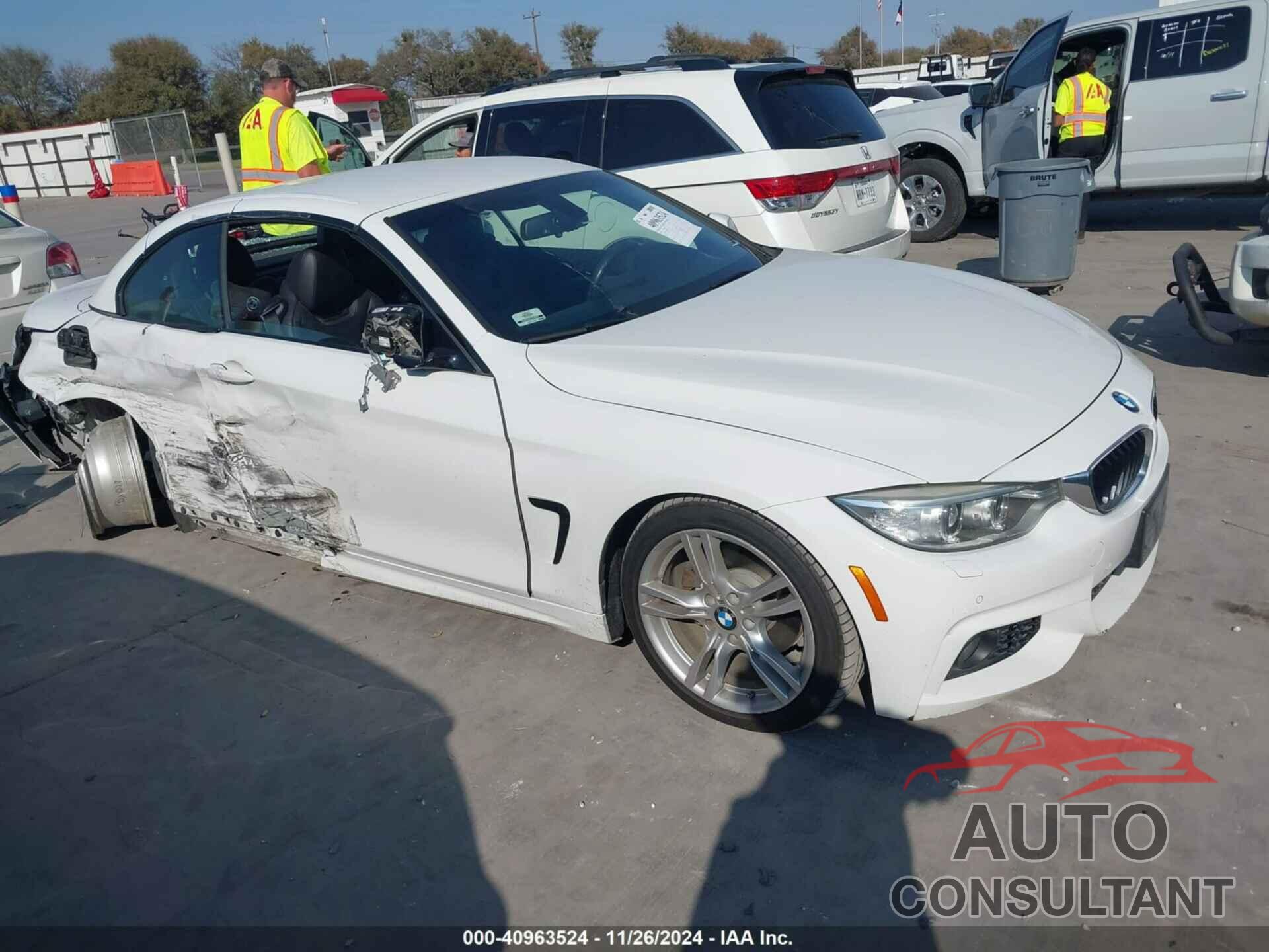 BMW 428I 2015 - WBA3V7C54FP771525