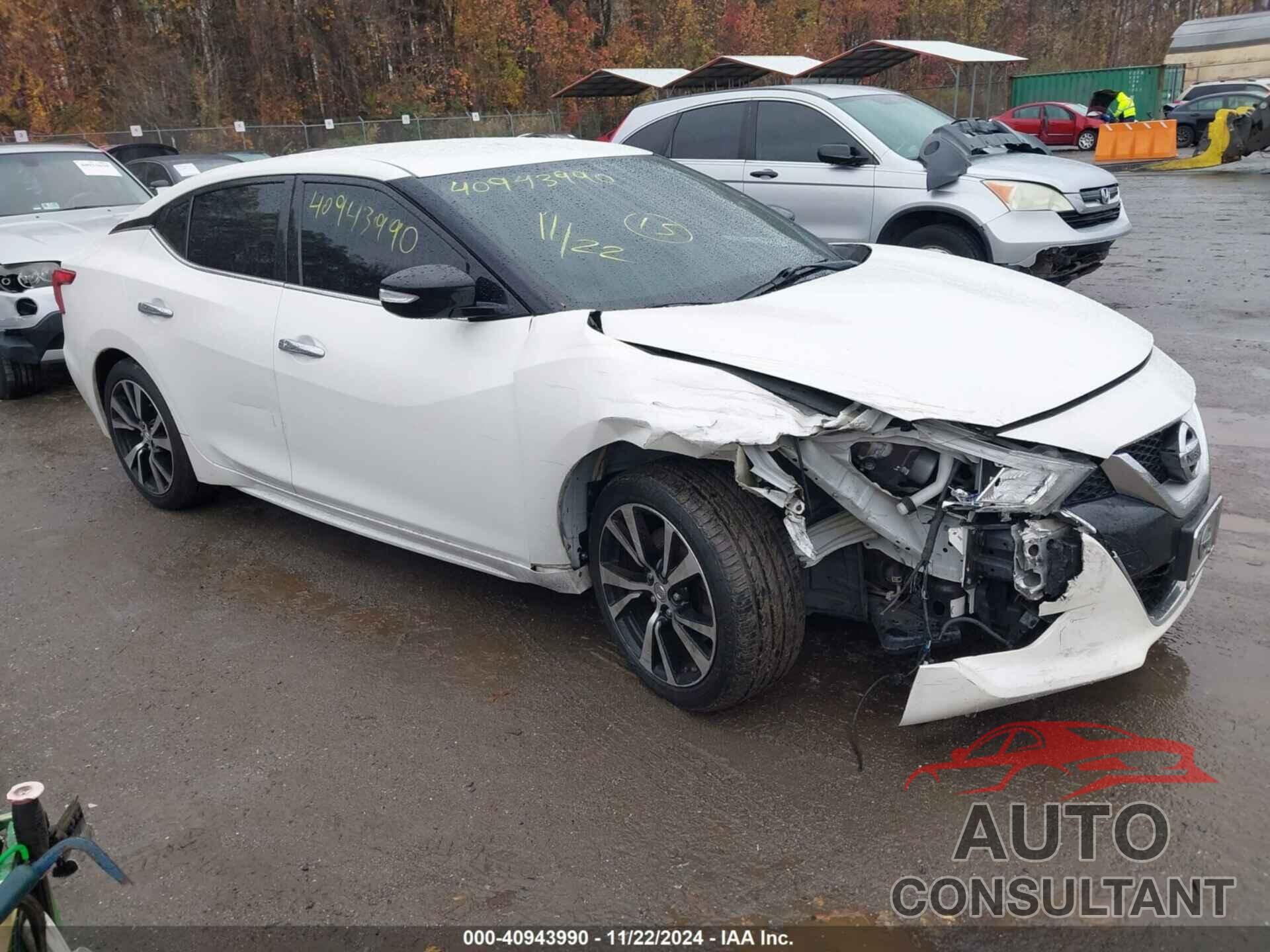 NISSAN MAXIMA 2017 - 1N4AA6AP8HC448941