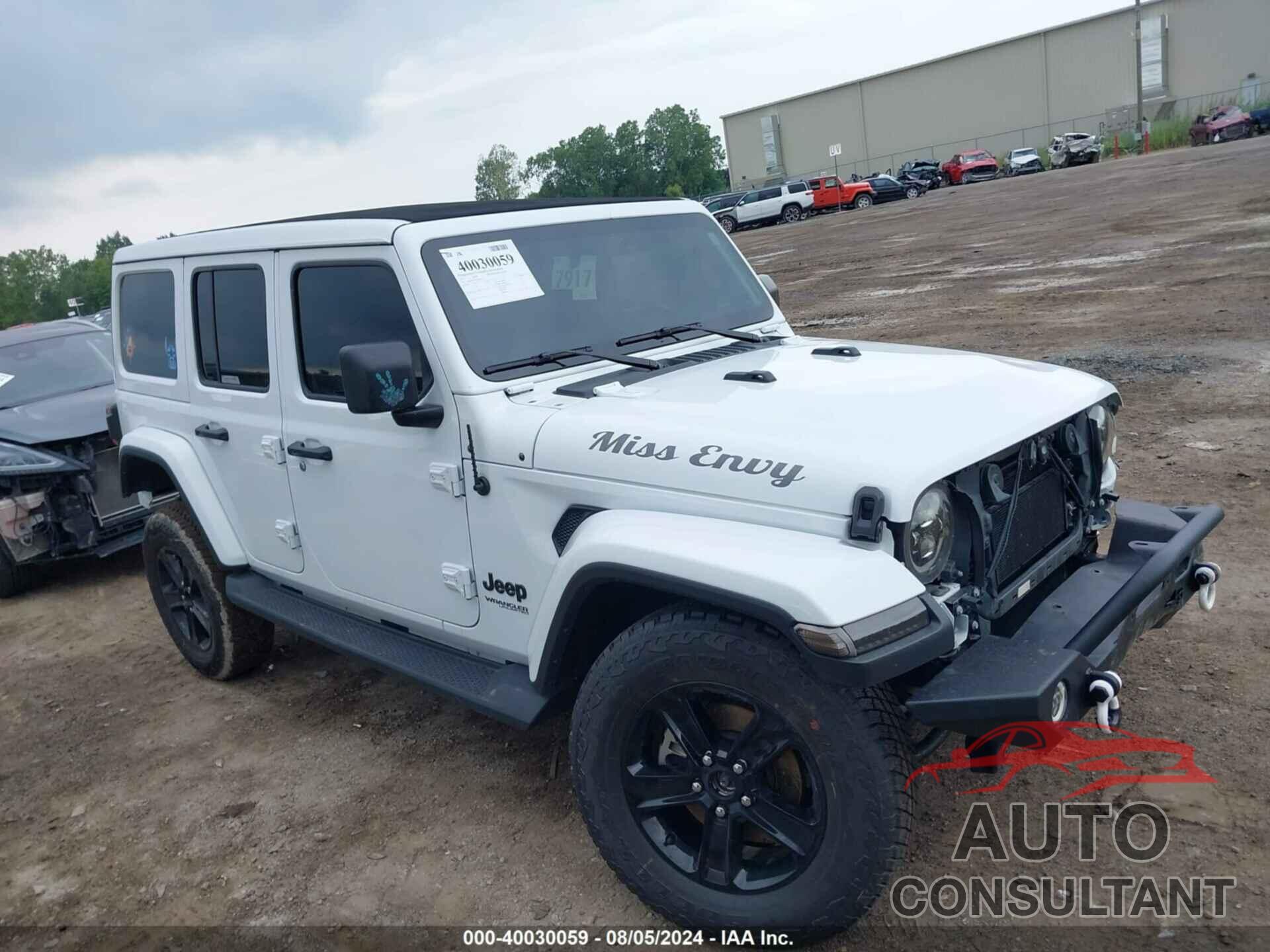 JEEP WRANGLER UNLIMITED 2021 - 1C4HJXEG5MW764573