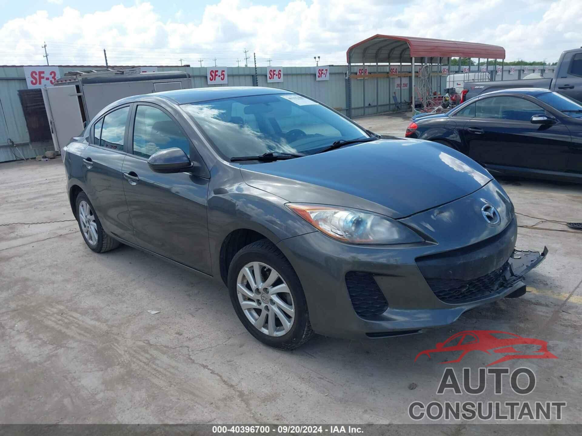 MAZDA MAZDA3 2012 - JM1BL1V71C1664754