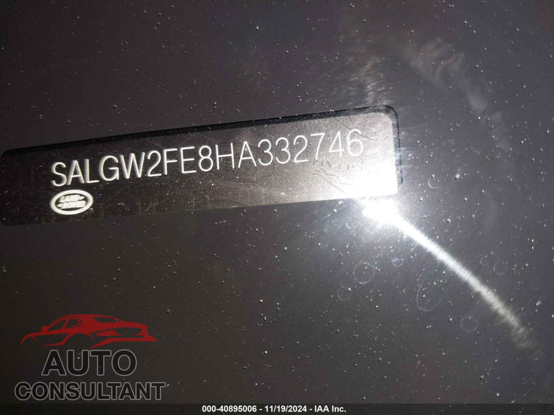 LAND ROVER RANGE ROVER 2017 - SALGW2FE8HA332746
