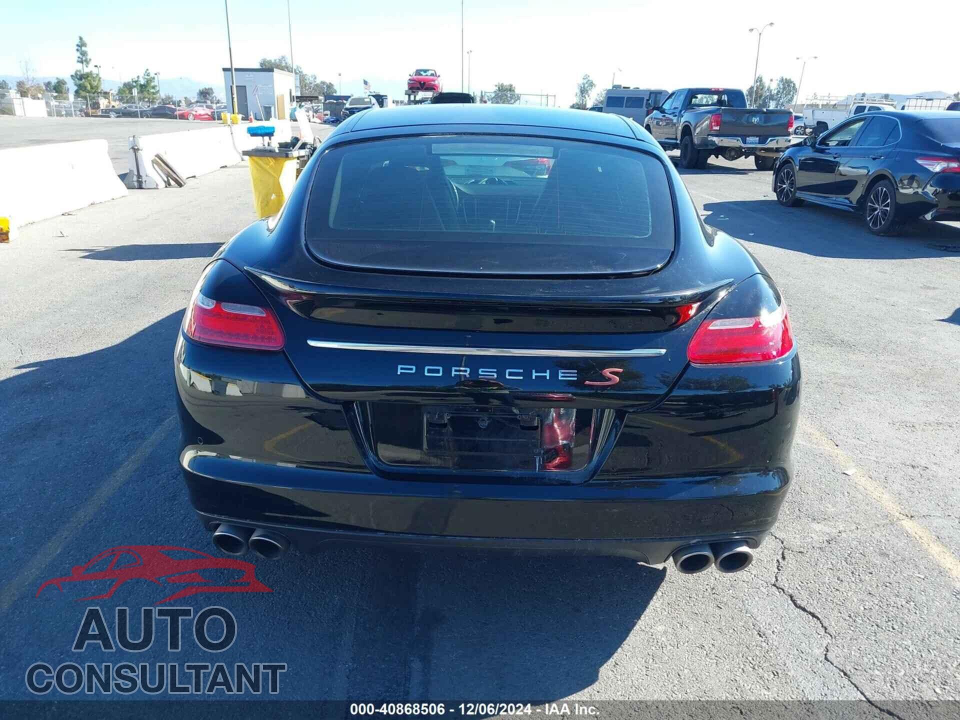 PORSCHE PANAMERA 2011 - WP0AA2A78BL010091