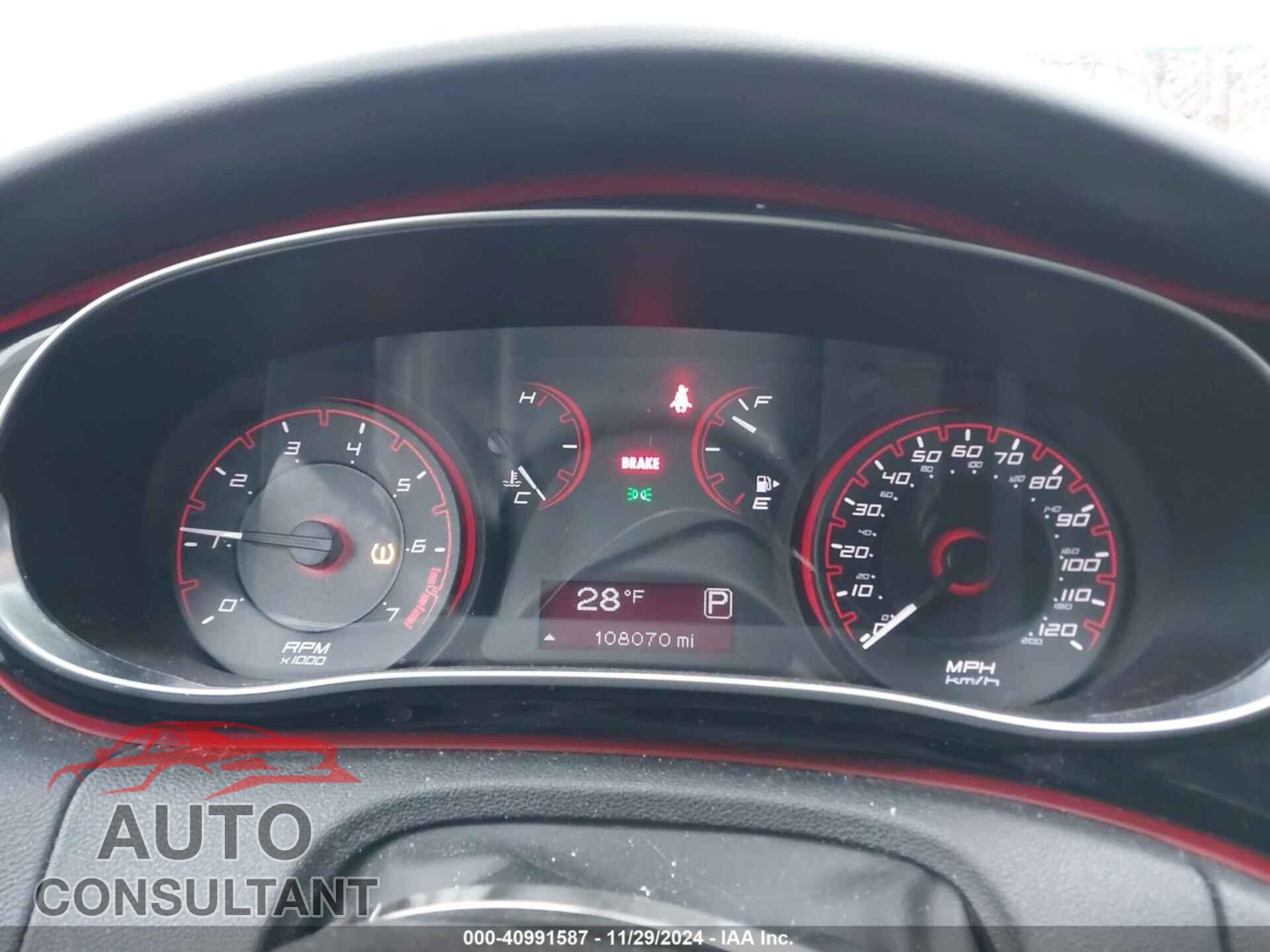 DODGE DART 2015 - 1C3CDFBB5FD252223
