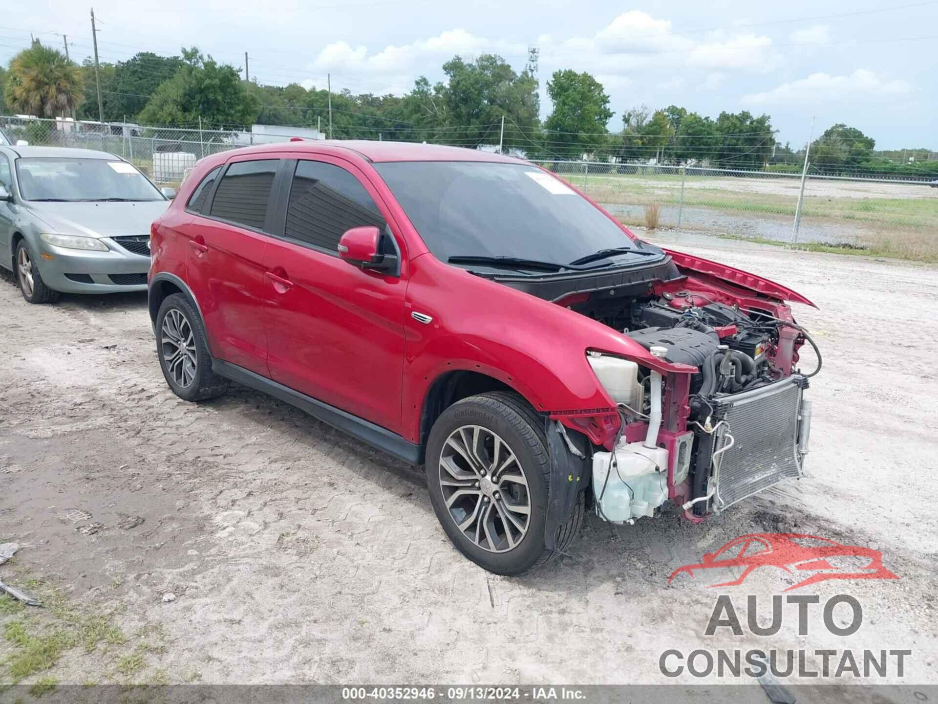 MITSUBISHI OUTLANDER SPORT 2018 - JA4AR3AU7JZ002428