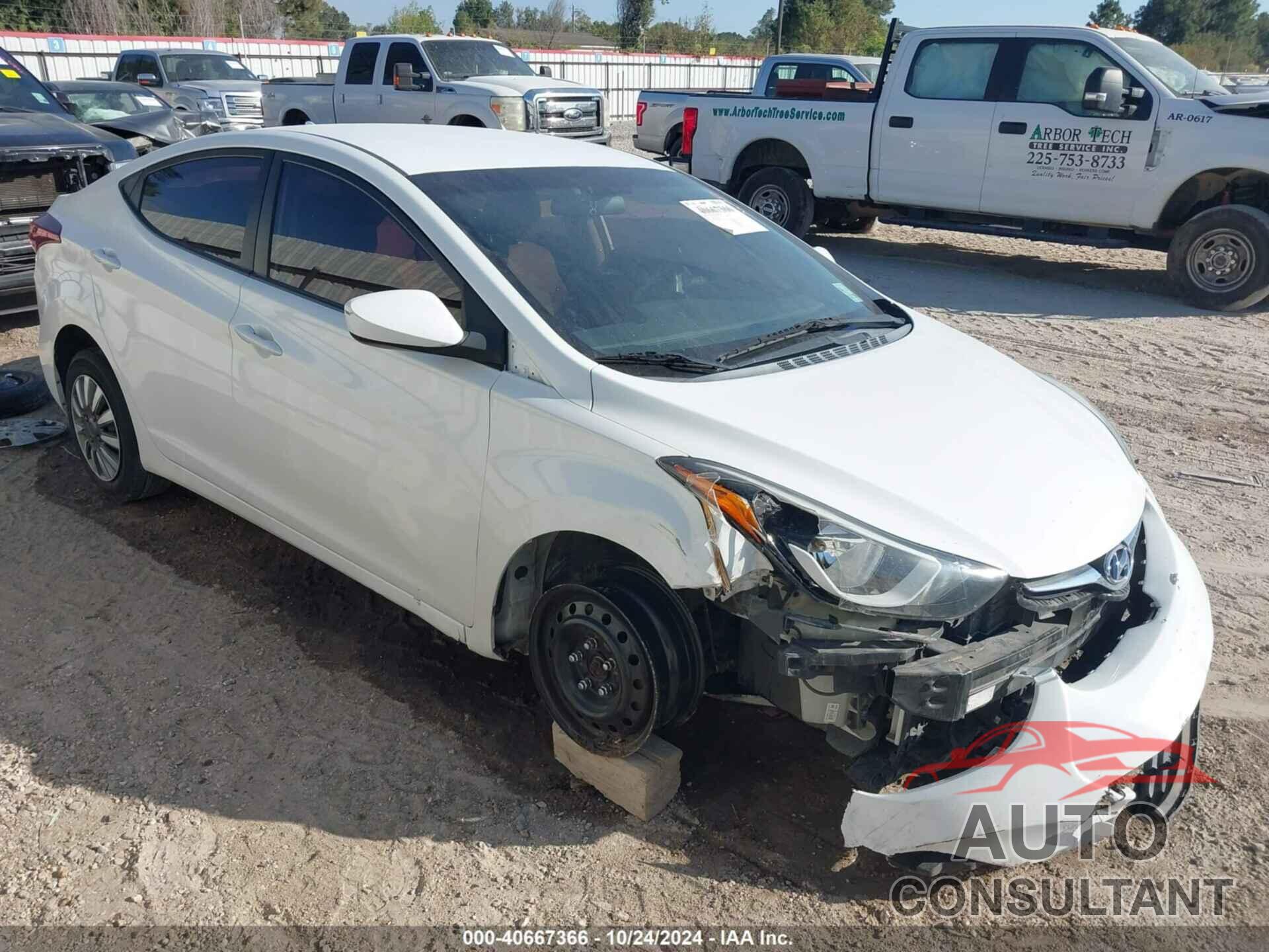 HYUNDAI ELANTRA 2016 - 5NPDH4AE9GH768584