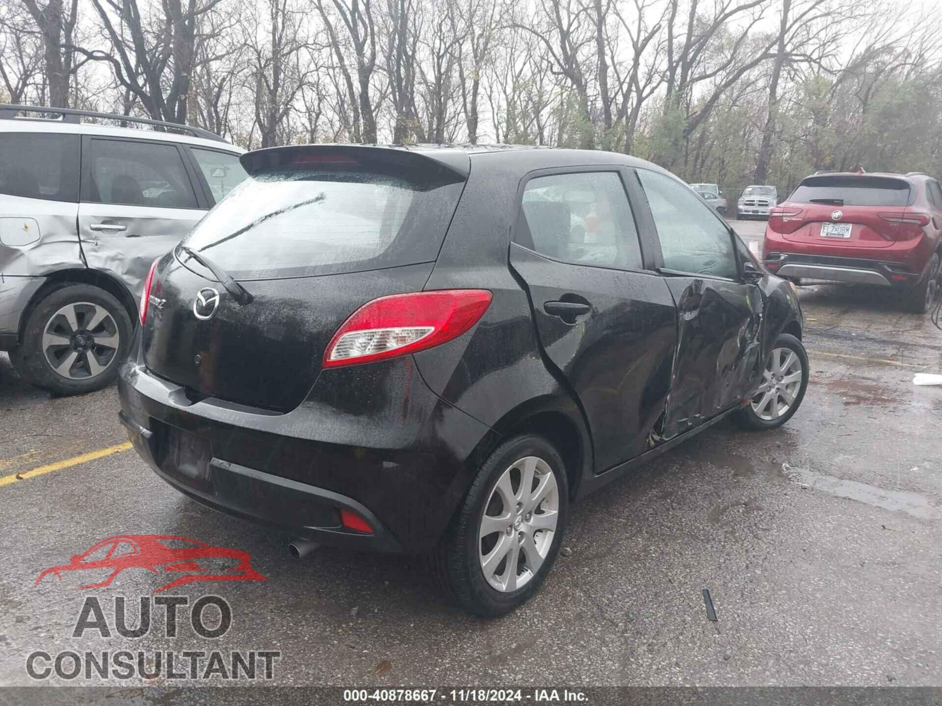 MAZDA MAZDA2 2012 - JM1DE1LY9C0144497