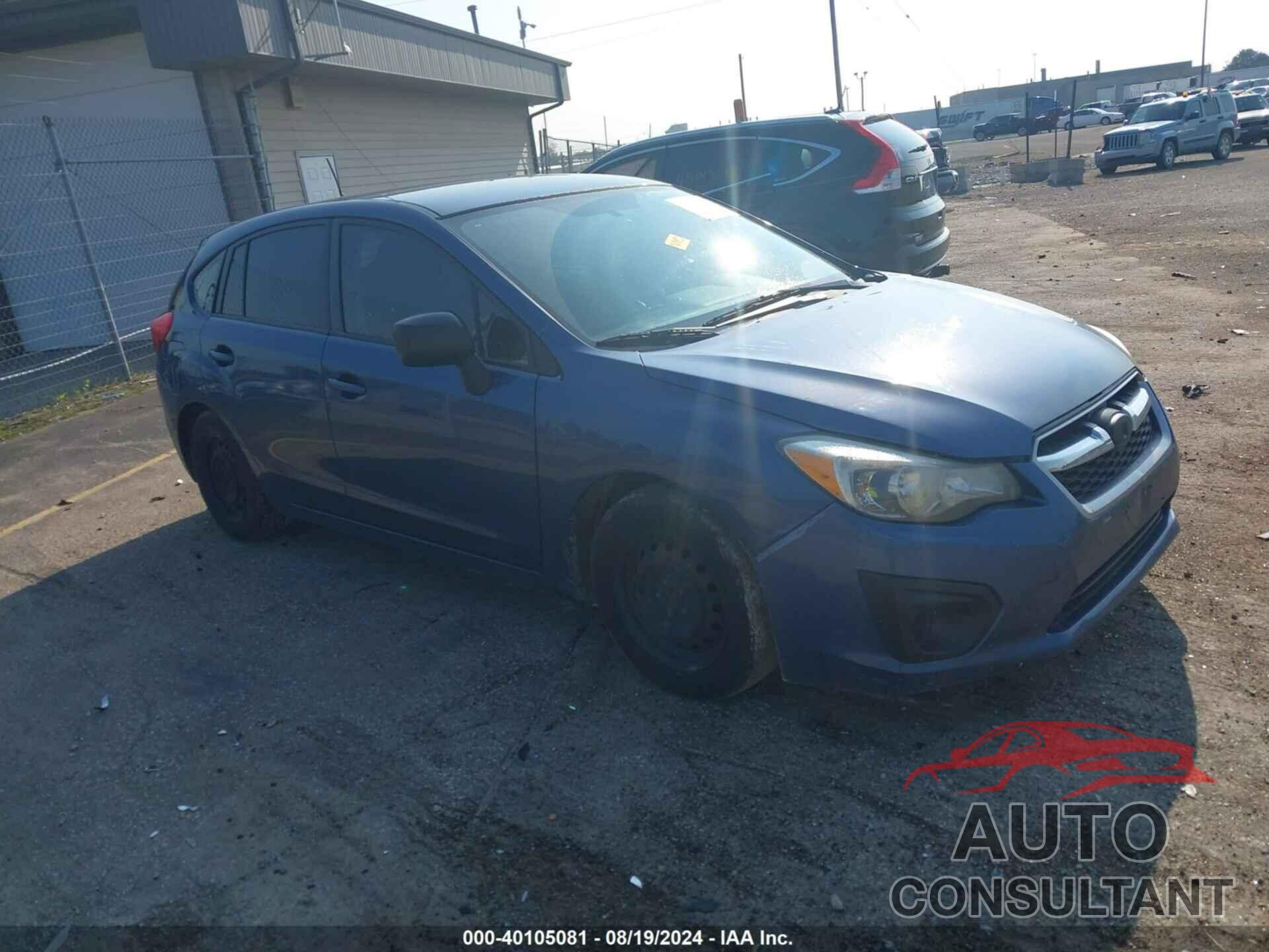 SUBARU IMPREZA 2012 - JF1GPAA65CH227540