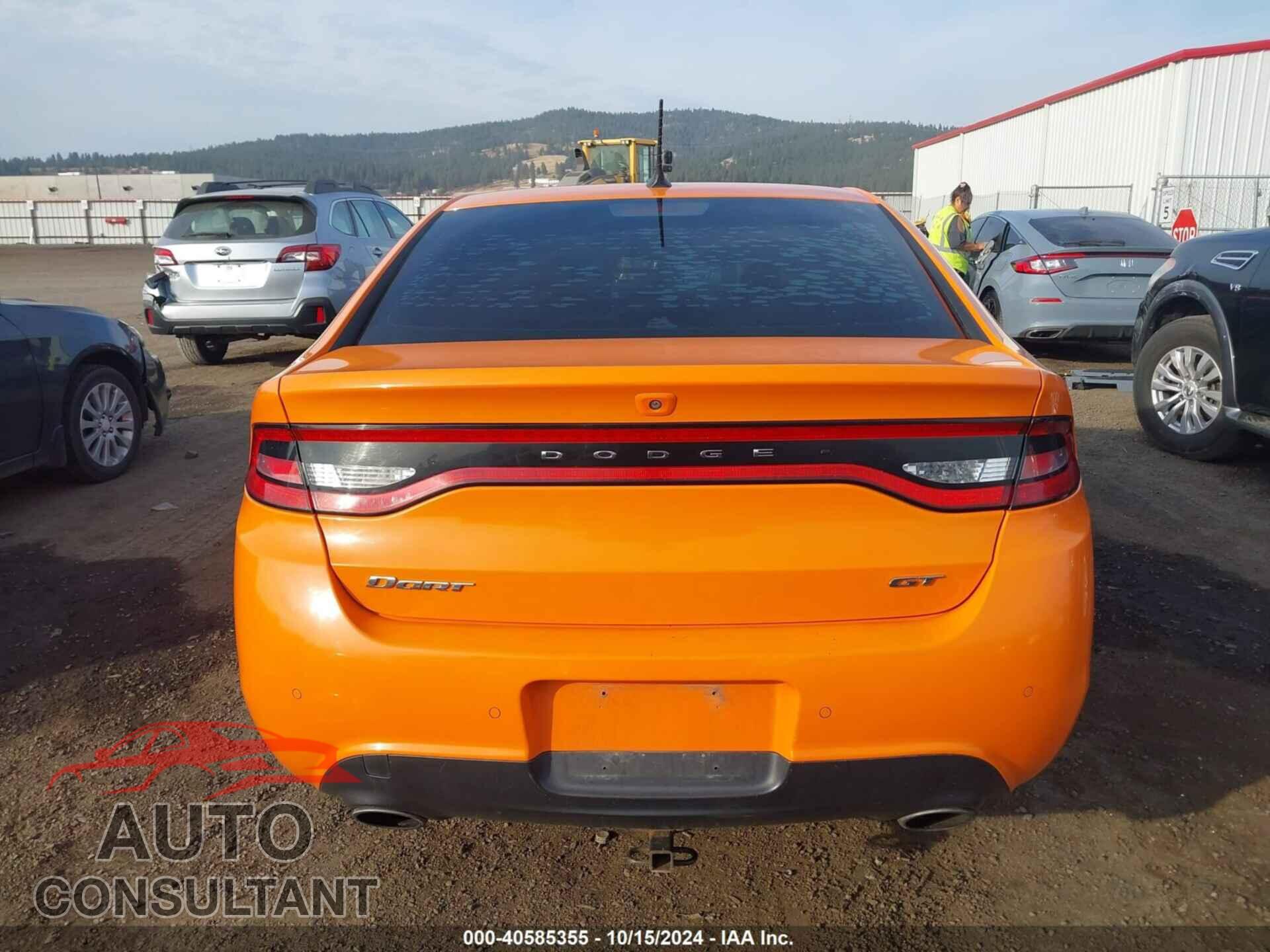 DODGE DART 2013 - 1C3CDFCB3DD341915