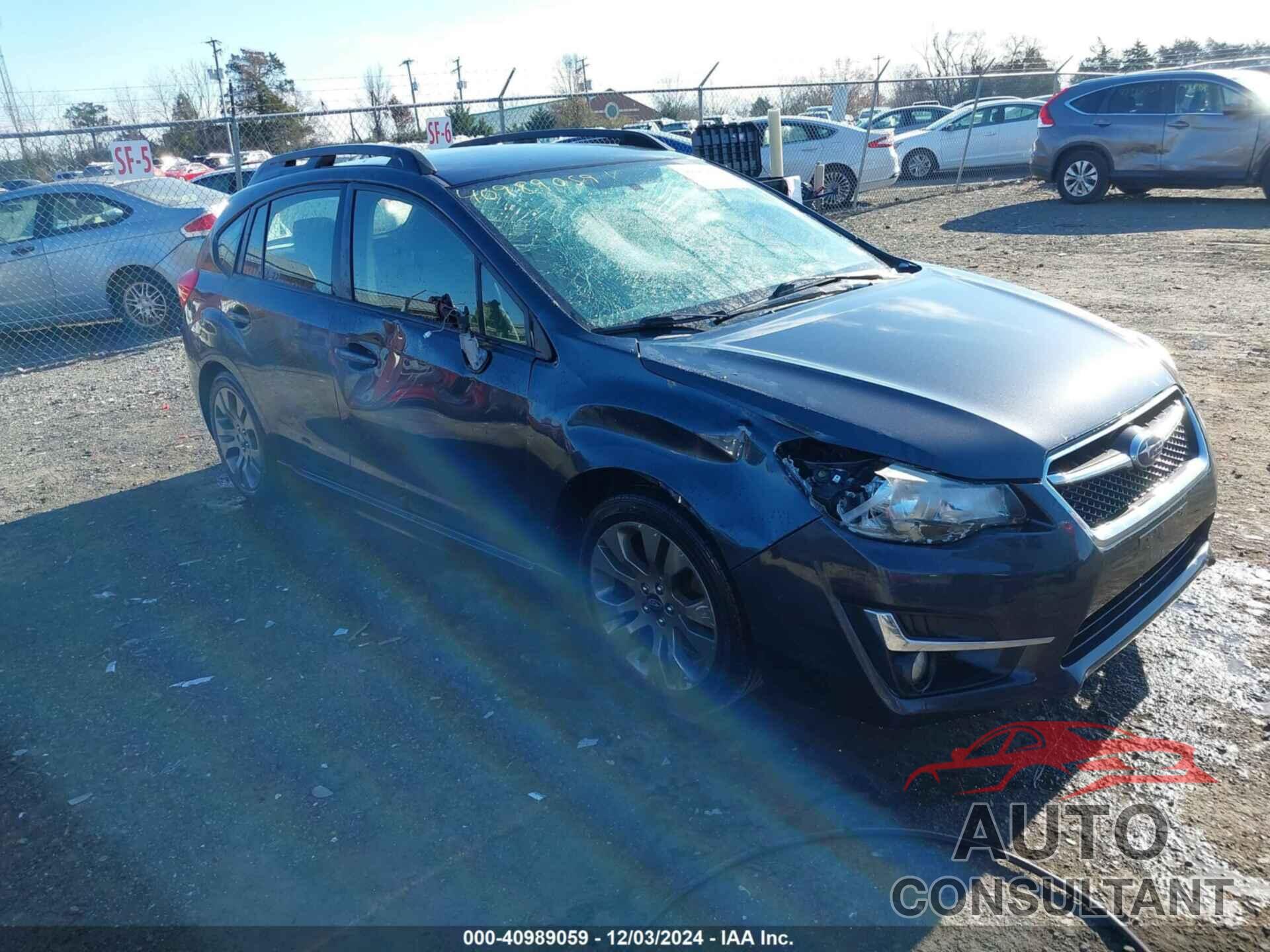 SUBARU IMPREZA 2016 - JF1GPAP64G9213622
