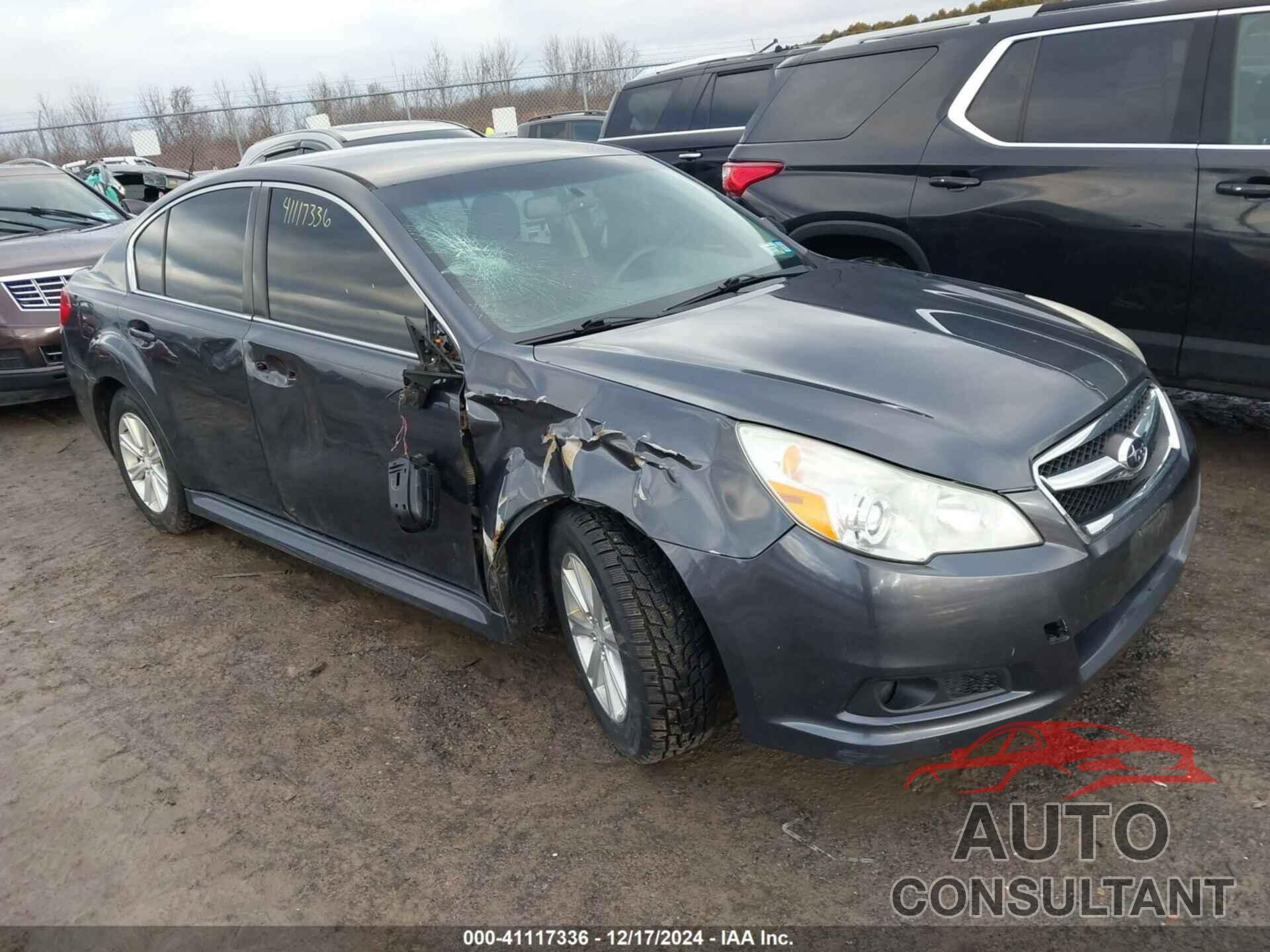 SUBARU LEGACY 2012 - 4S3BMAA64C1033054