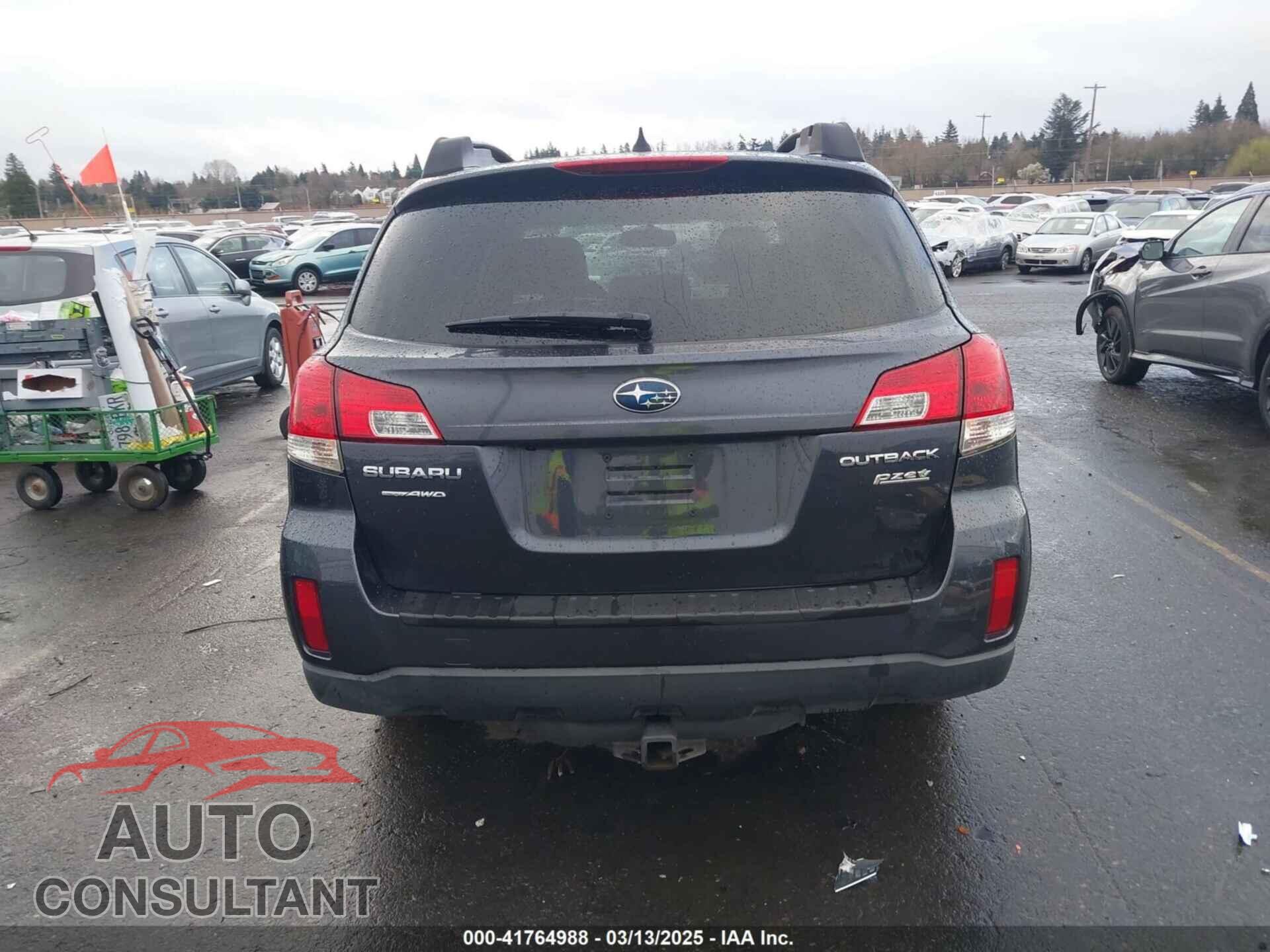 SUBARU OUTBACK 2013 - 4S4BRBLC8D3216968