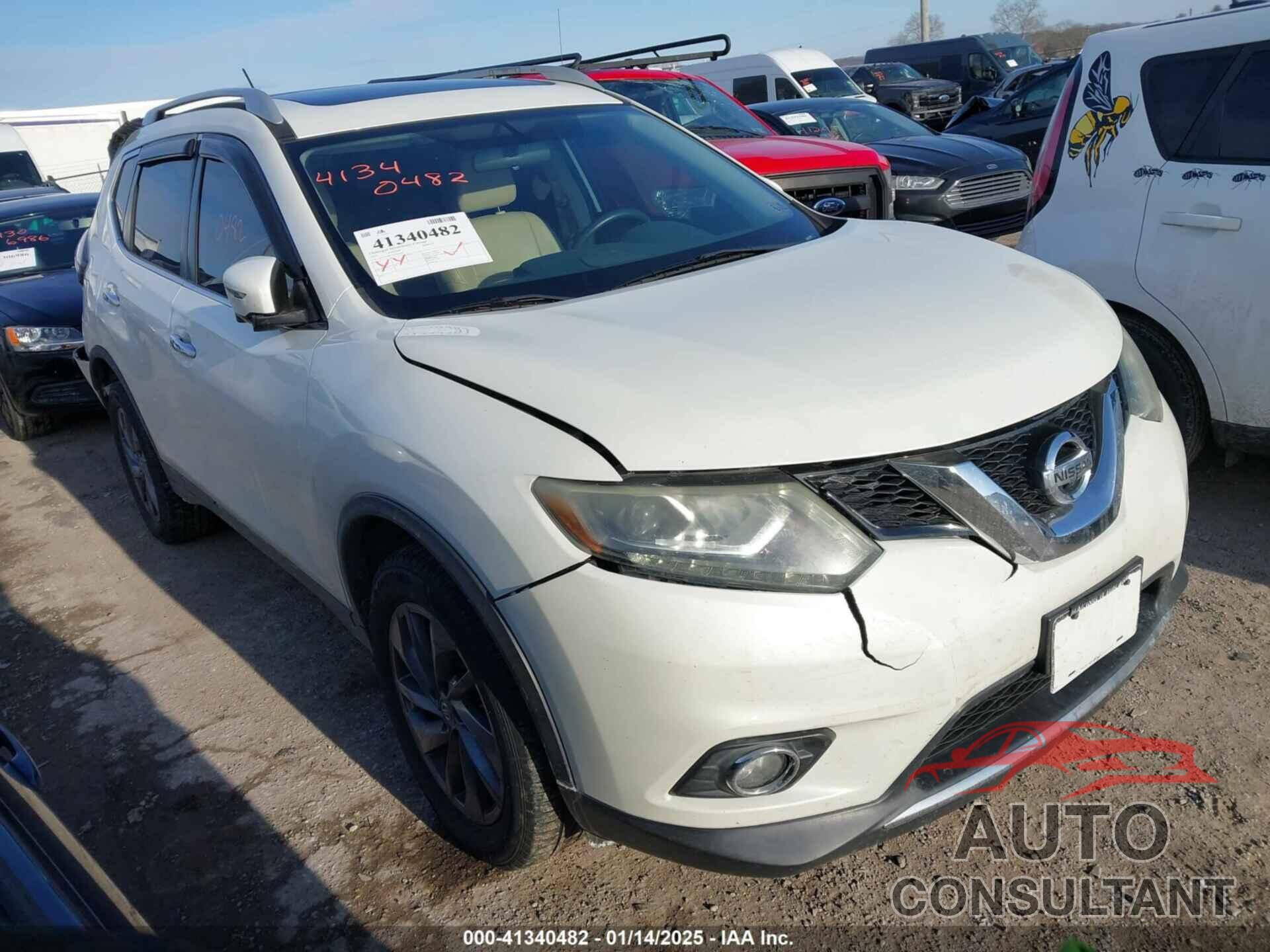 NISSAN ROGUE 2016 - 5N1AT2MV5GC753637