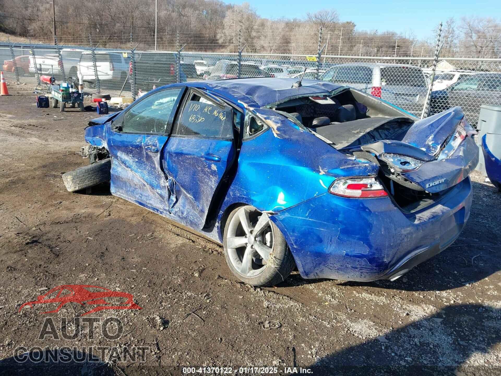 DODGE DART 2014 - 1C3CDFEB4ED683310