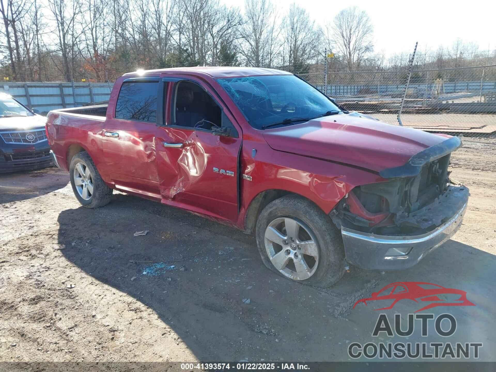 DODGE RAM 1500 2009 - 1D3HB13TX9S753049