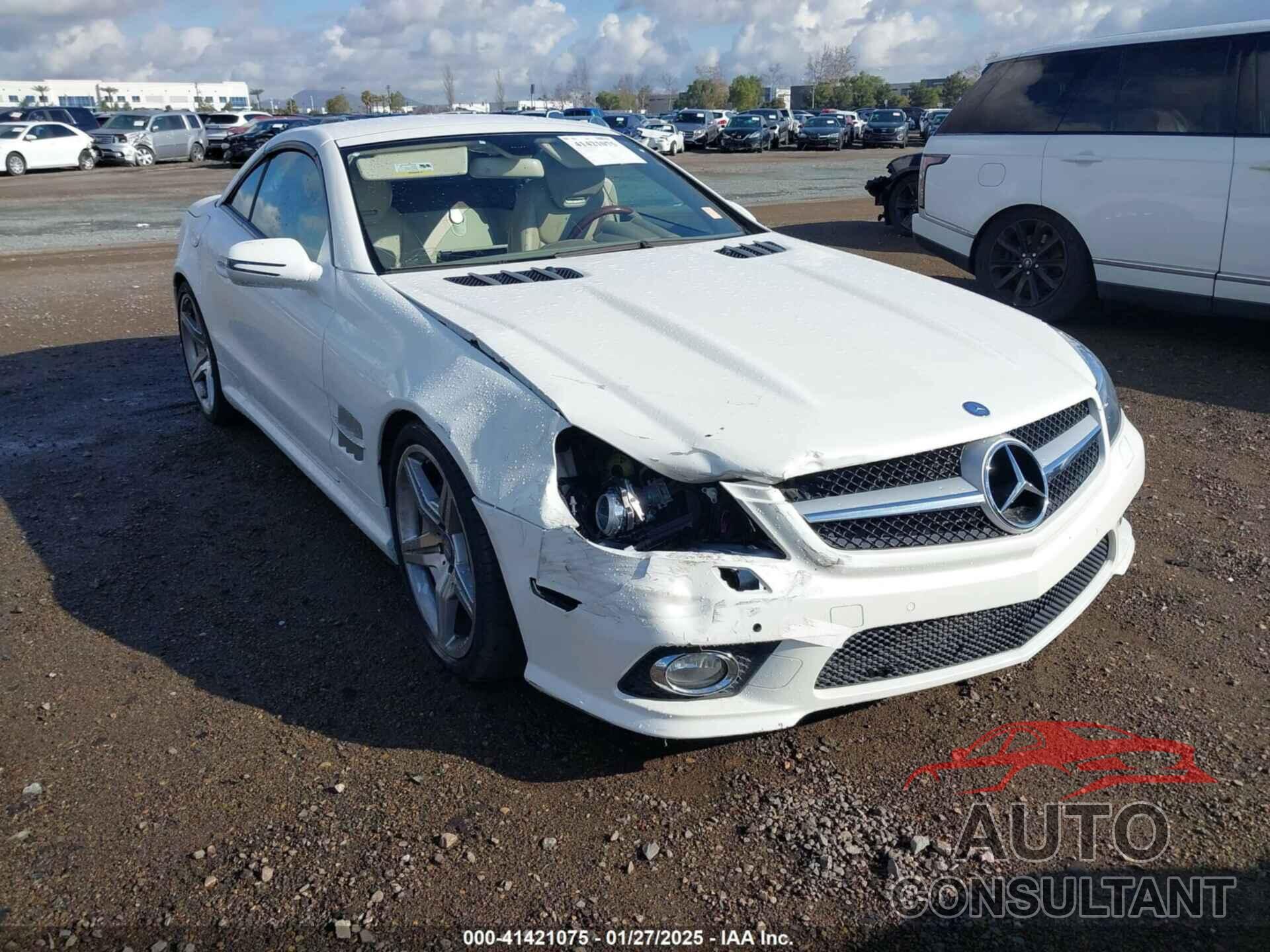 MERCEDES-BENZ SL 550 2011 - WDBSK7BA8BF163043