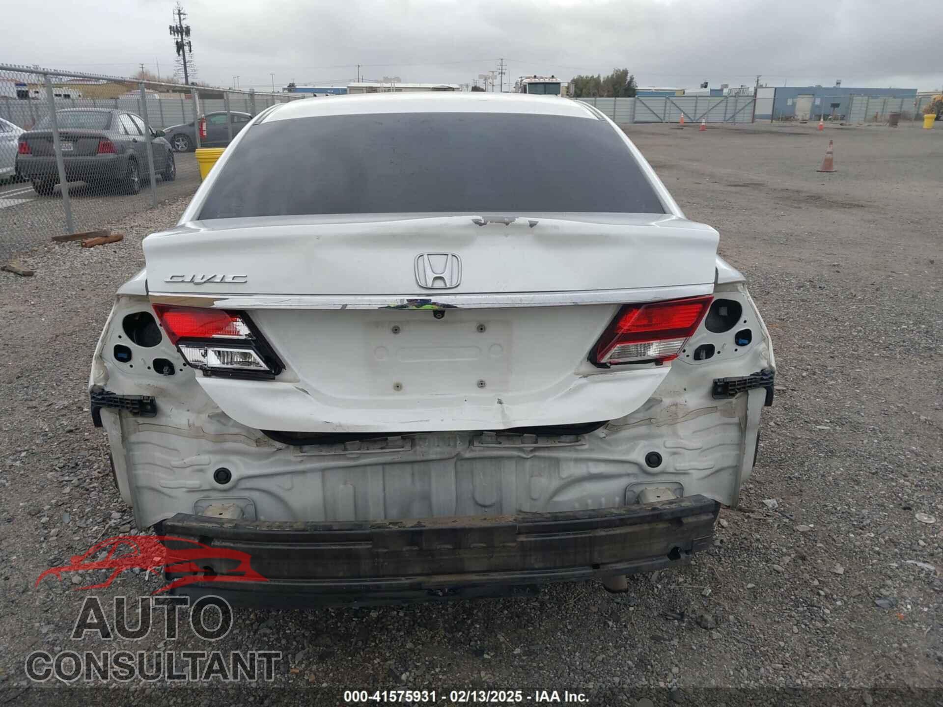 HONDA CIVIC 2013 - 19XFB2F94DE275891