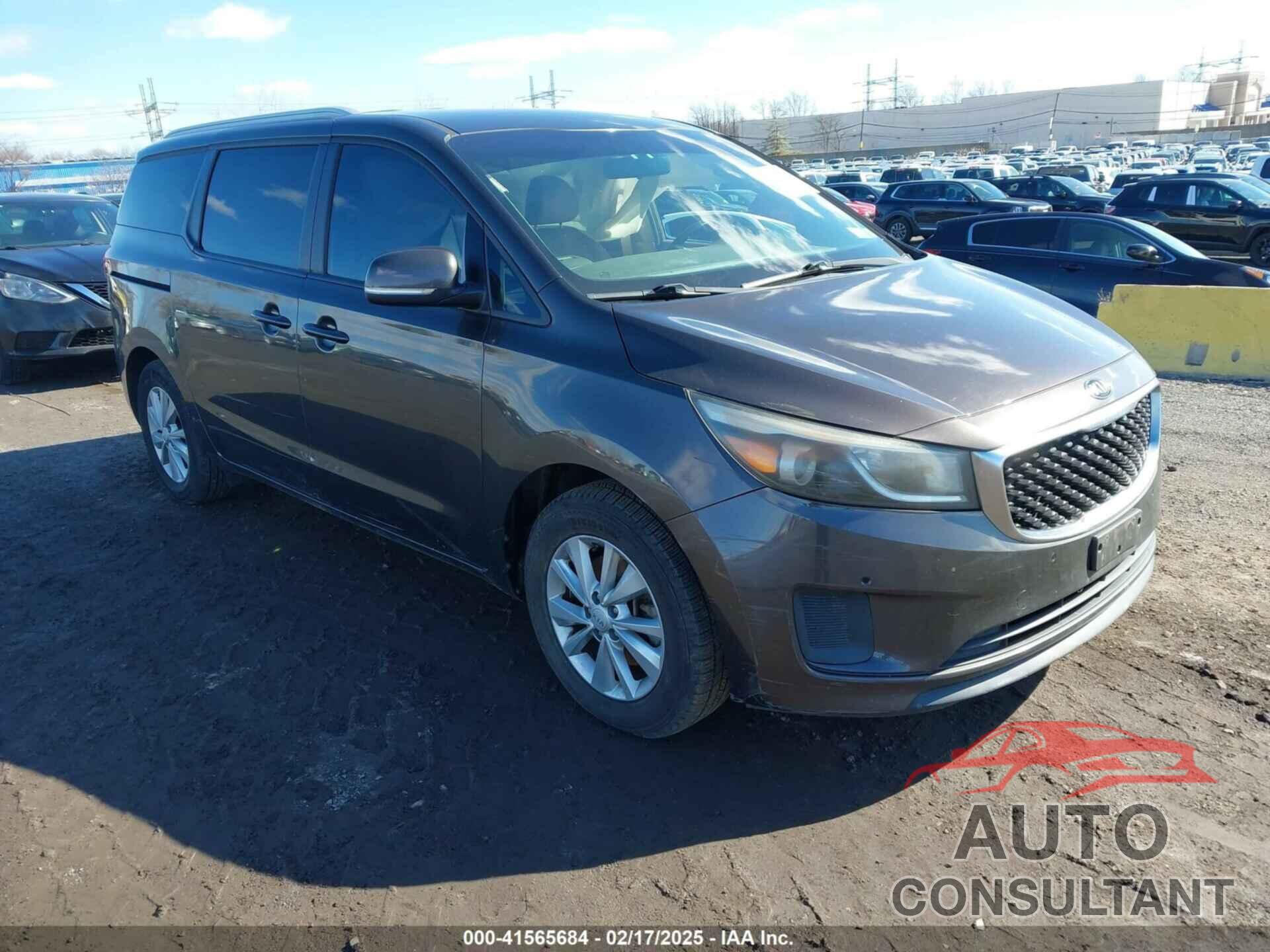 KIA SEDONA 2017 - KNDMB5C10H6331991