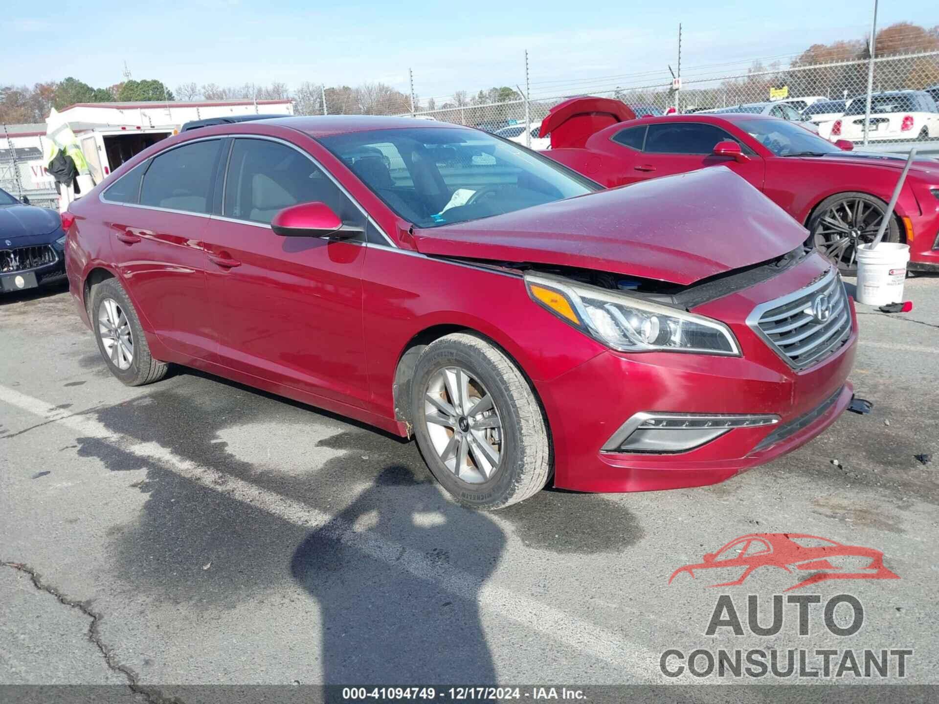 HYUNDAI SONATA 2015 - 5NPE24AF8FH161783