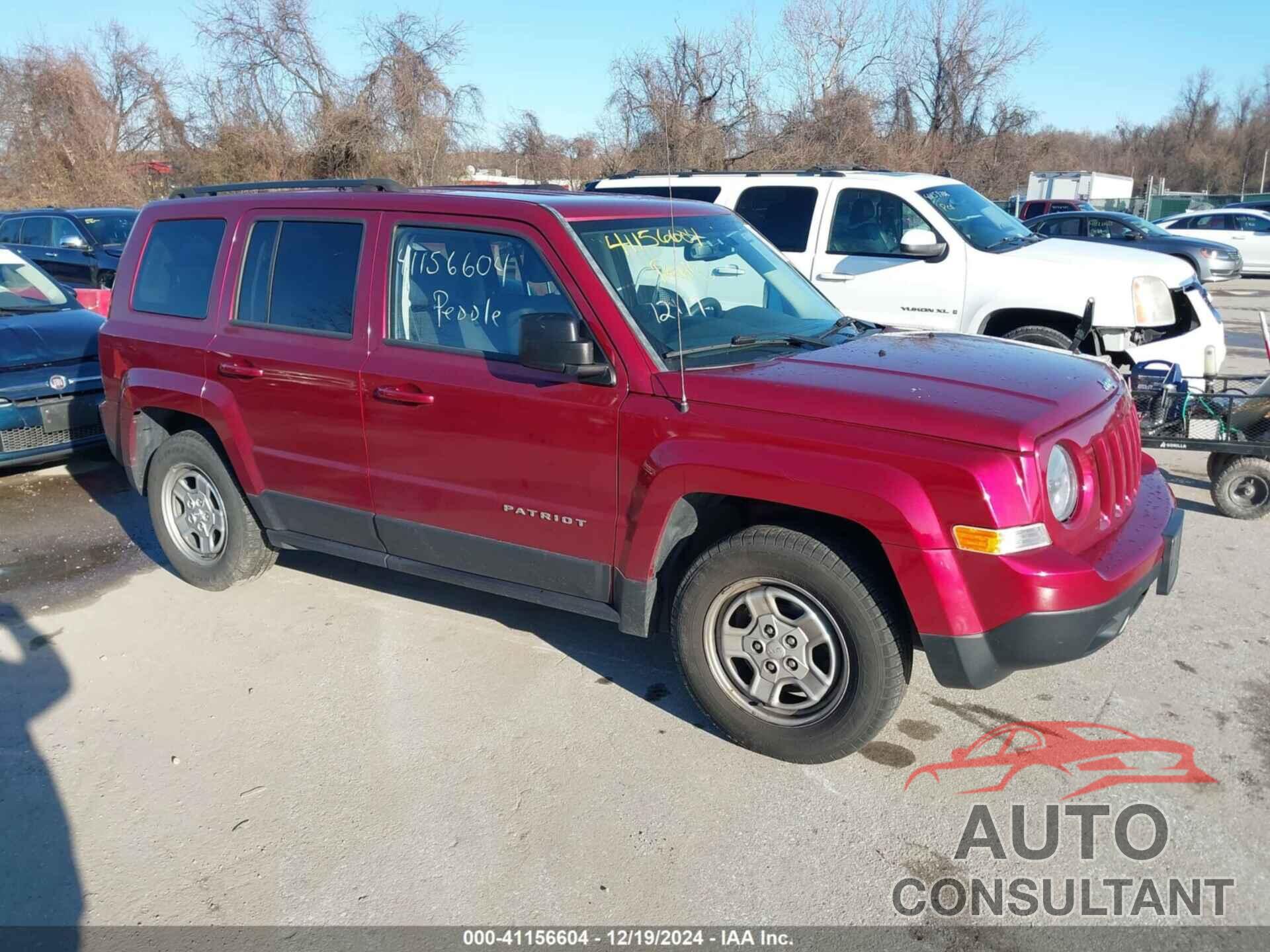 JEEP PATRIOT 2016 - 1C4NJPBA6GD547567