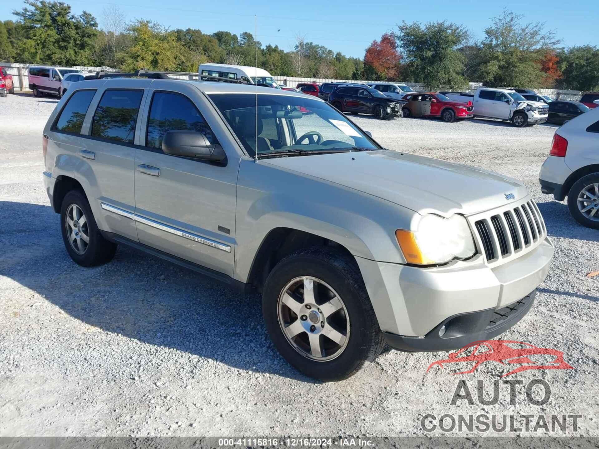 JEEP GRAND CHEROKEE 2009 - 1J8GS48K19C549121