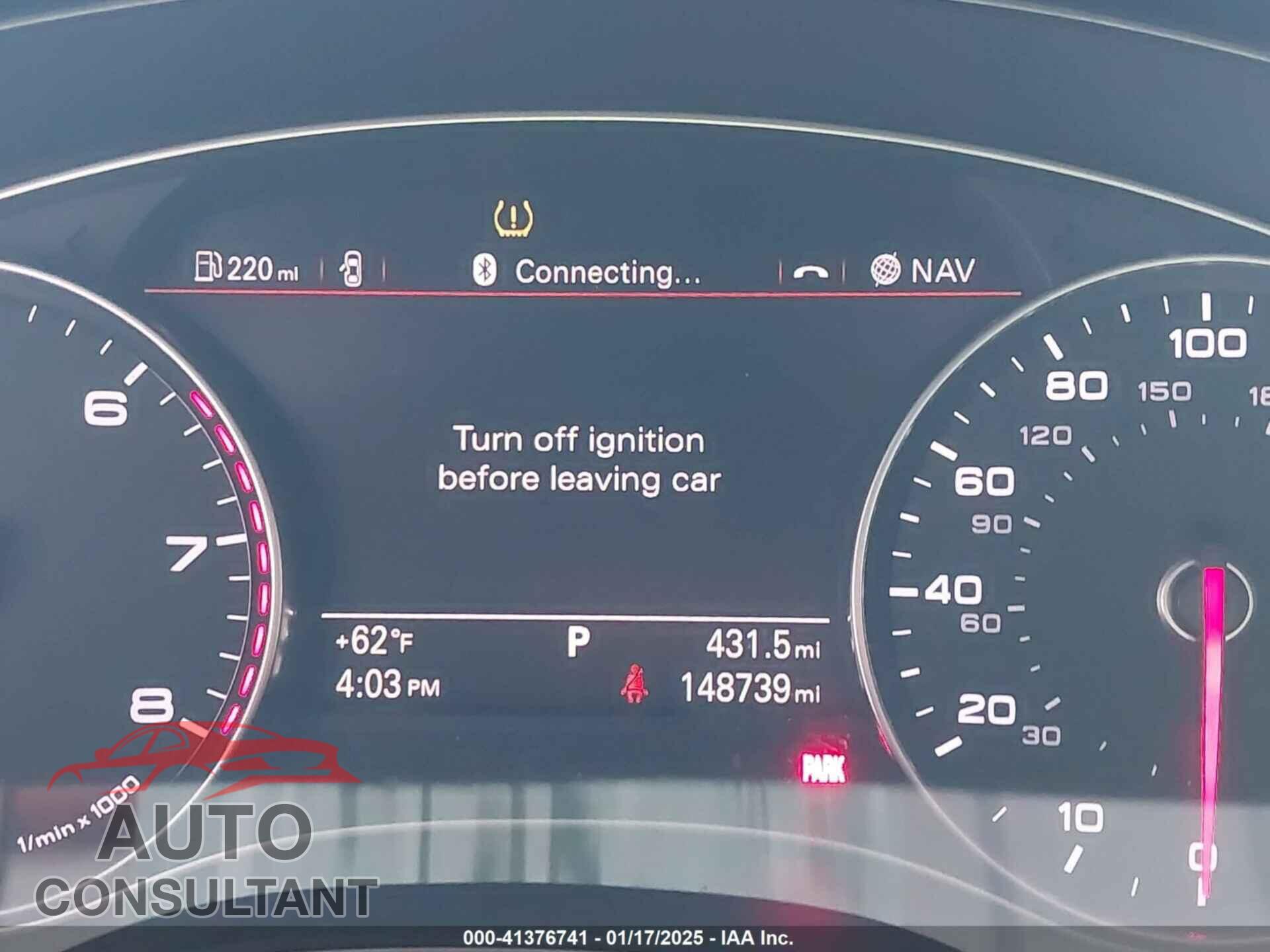AUDI A6 2013 - WAUGFAFC6DN071665