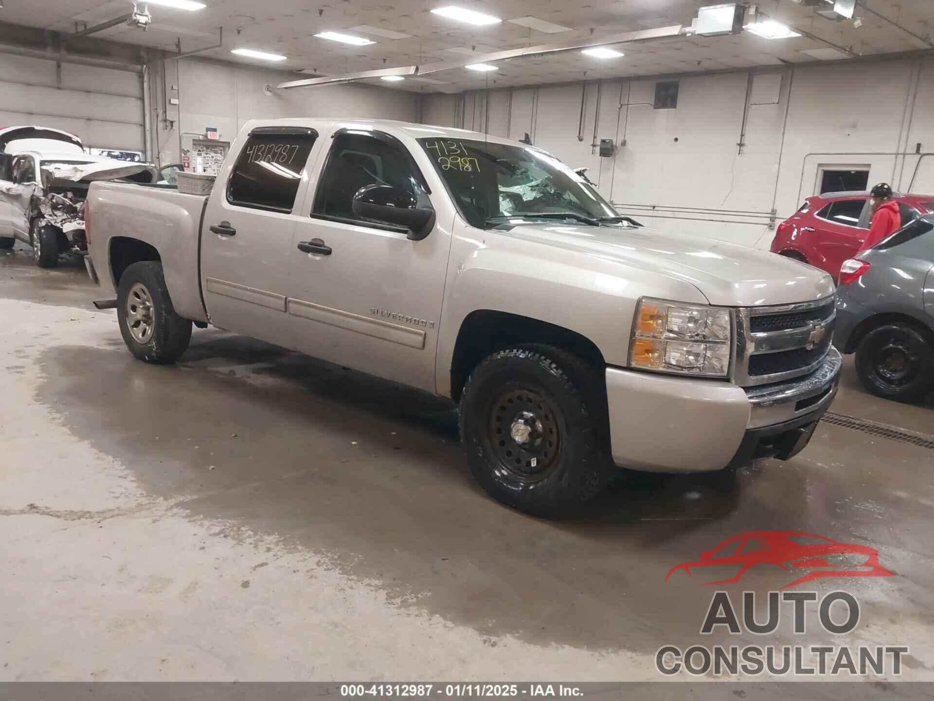 CHEVROLET SILVERADO 1500 2009 - 3GCEK13C29G229526