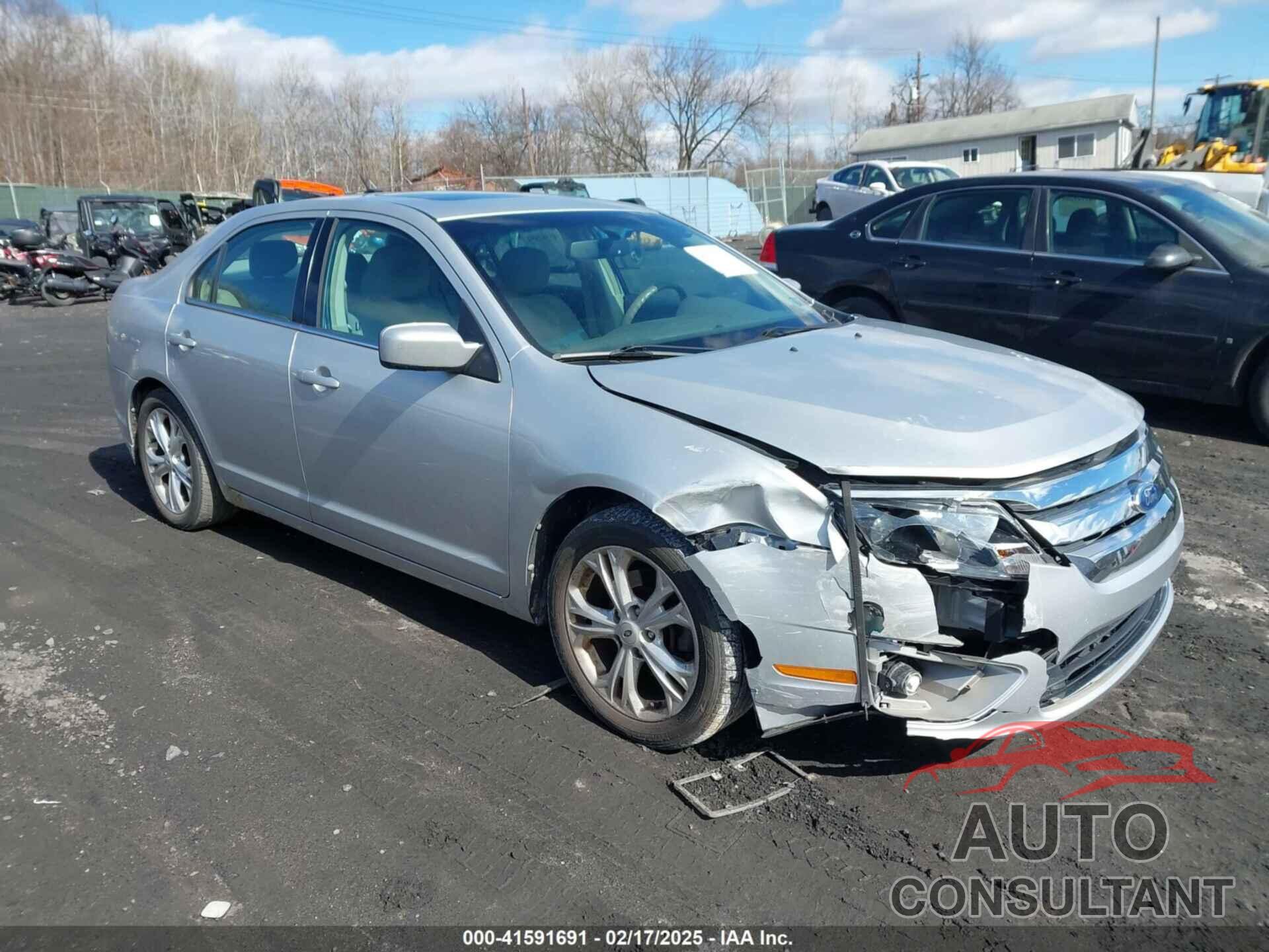 FORD FUSION 2012 - 3FAHP0HA0CR221684