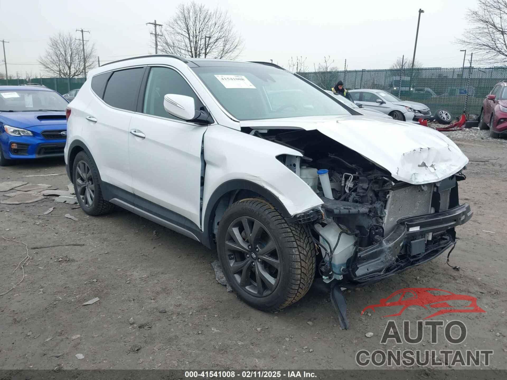 HYUNDAI SANTA FE SPORT 2017 - 5XYZWDLA2HG477455