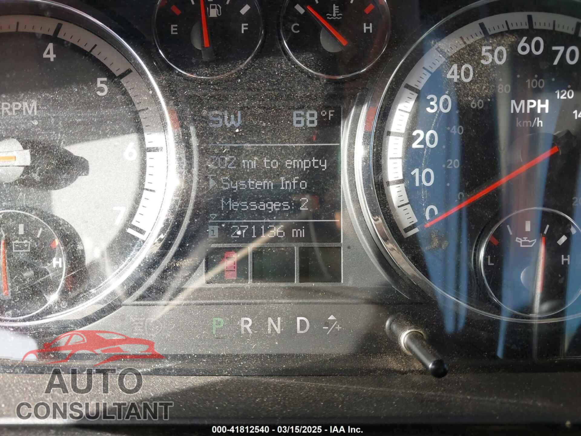 DODGE RAM 1500 2009 - 1D3HB18P69S767526