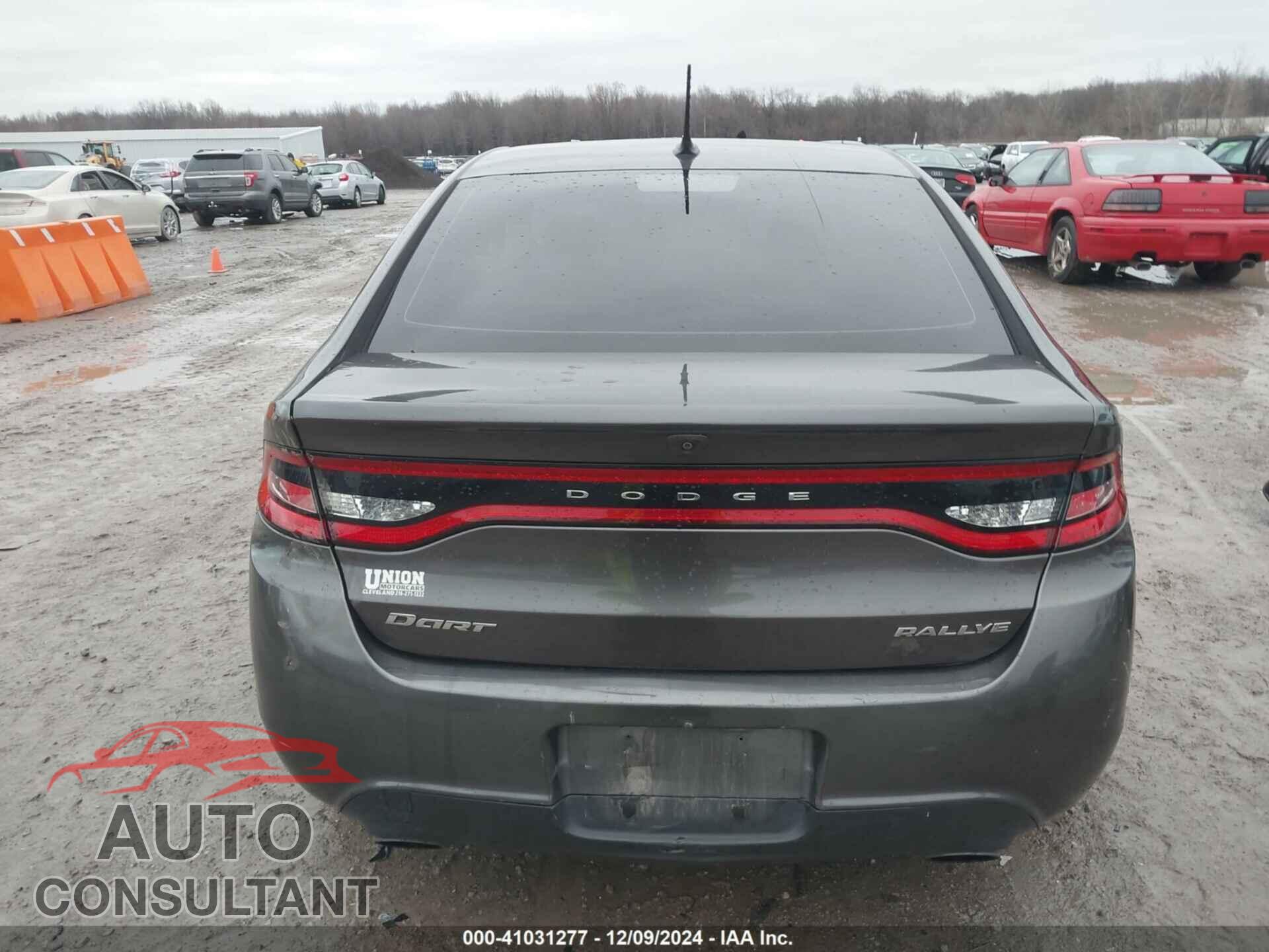 DODGE DART 2015 - 1C3CDFBB6FD362990