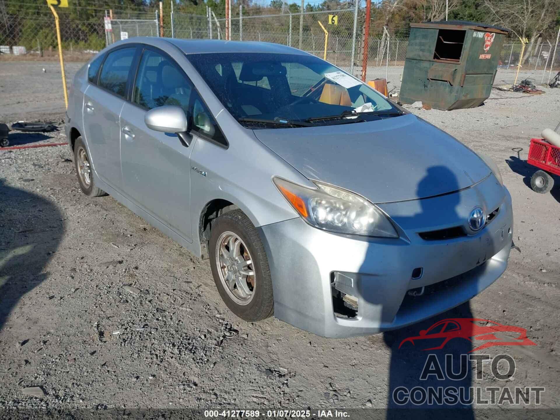 TOYOTA PRIUS 2010 - JTDKN3DU2A0030384