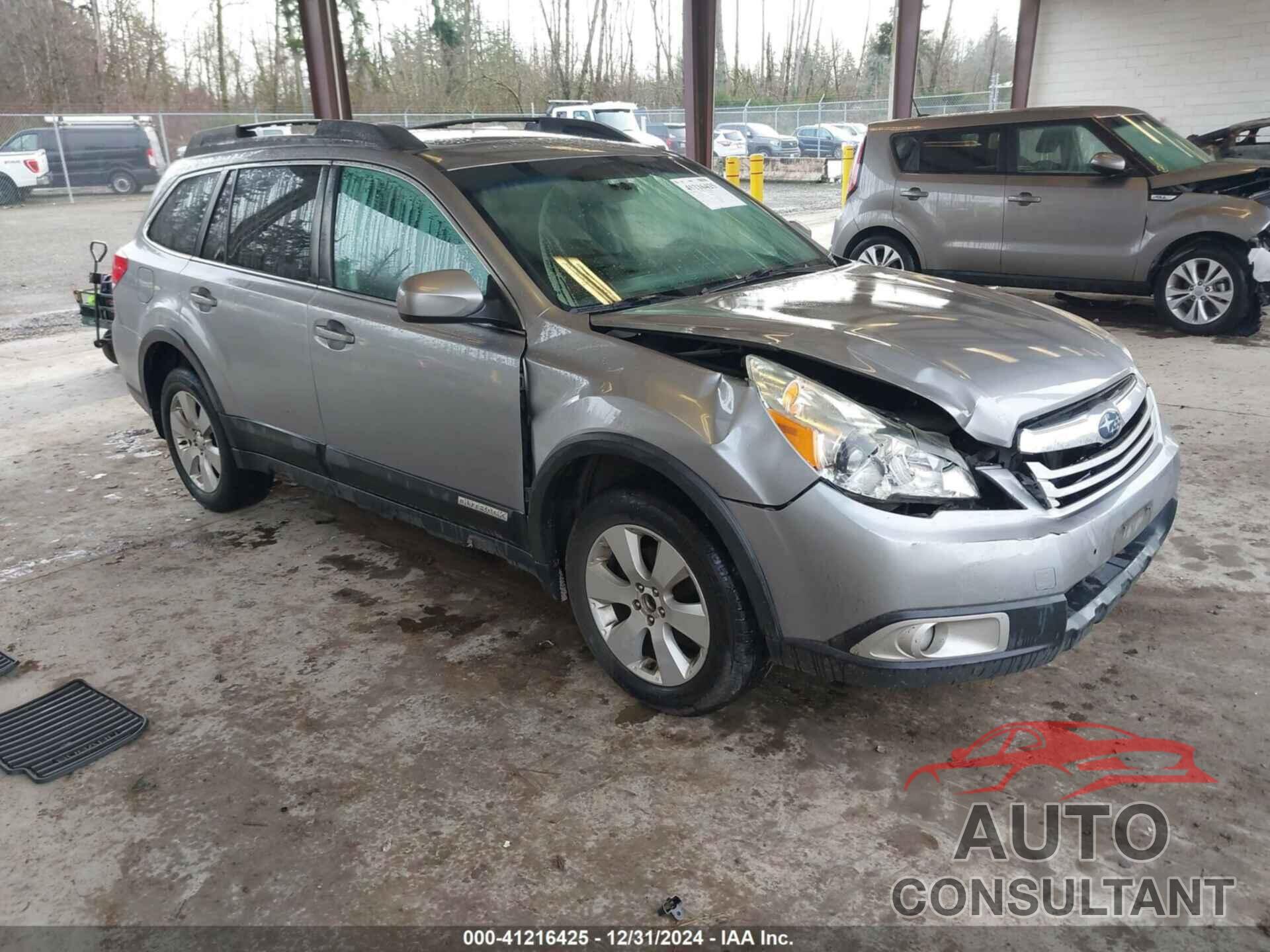 SUBARU OUTBACK 2010 - 4S4BRBGC3A3375886