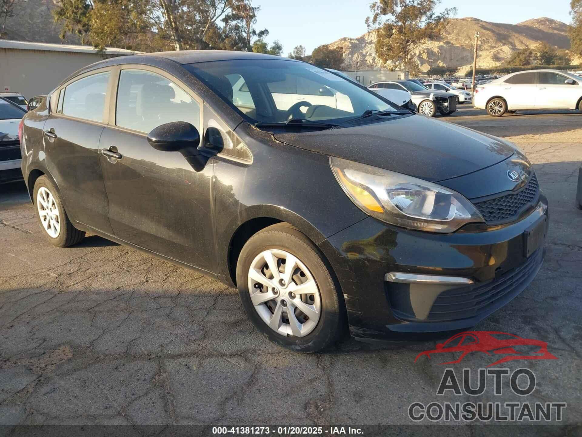 KIA RIO 2017 - KNADM4A3XH6072626